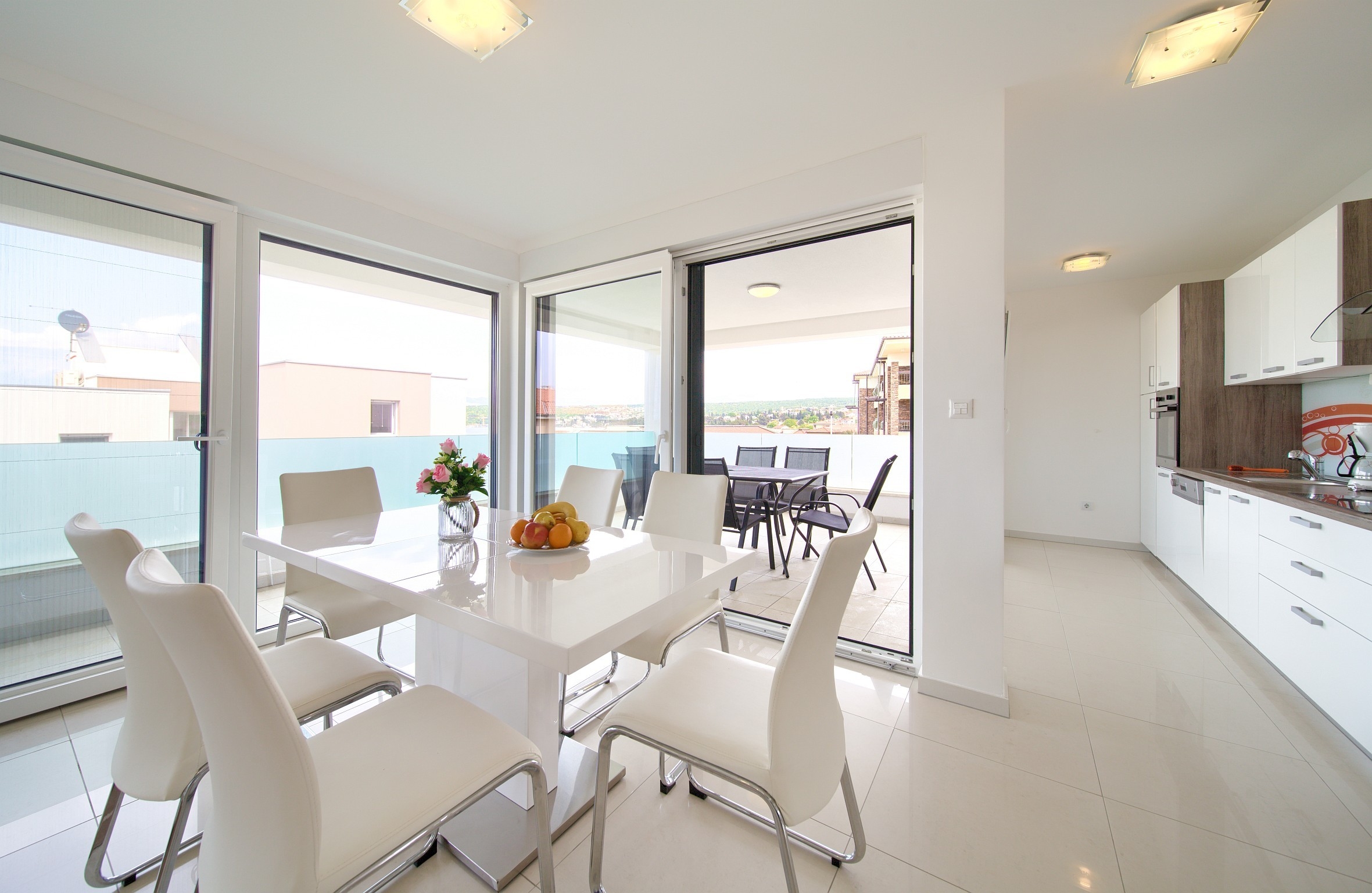 Two bedroom apartment with terrace Vantačići, Krk  A-b