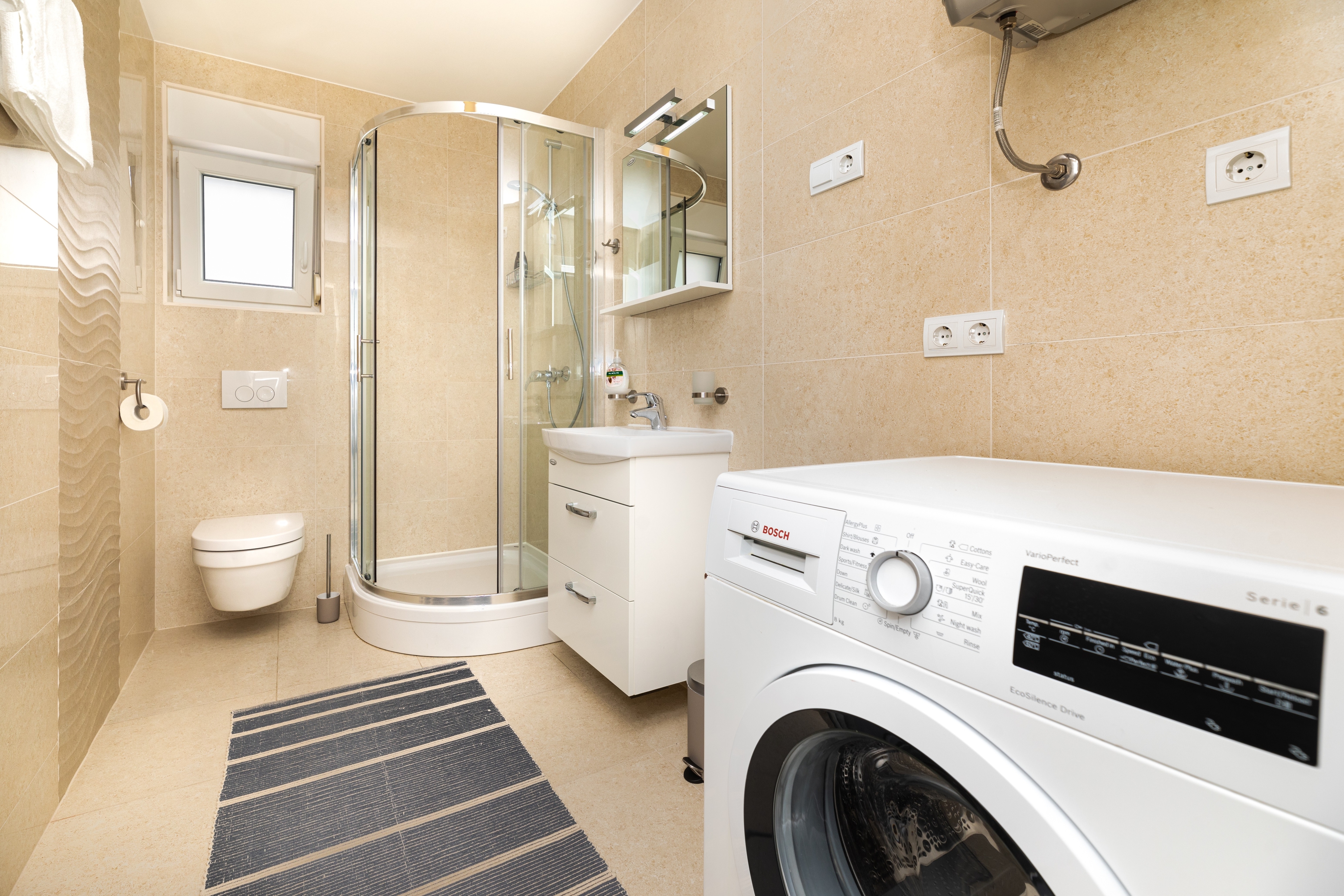 One bedroom apartment with terrace Vantačići, Krk  A-c