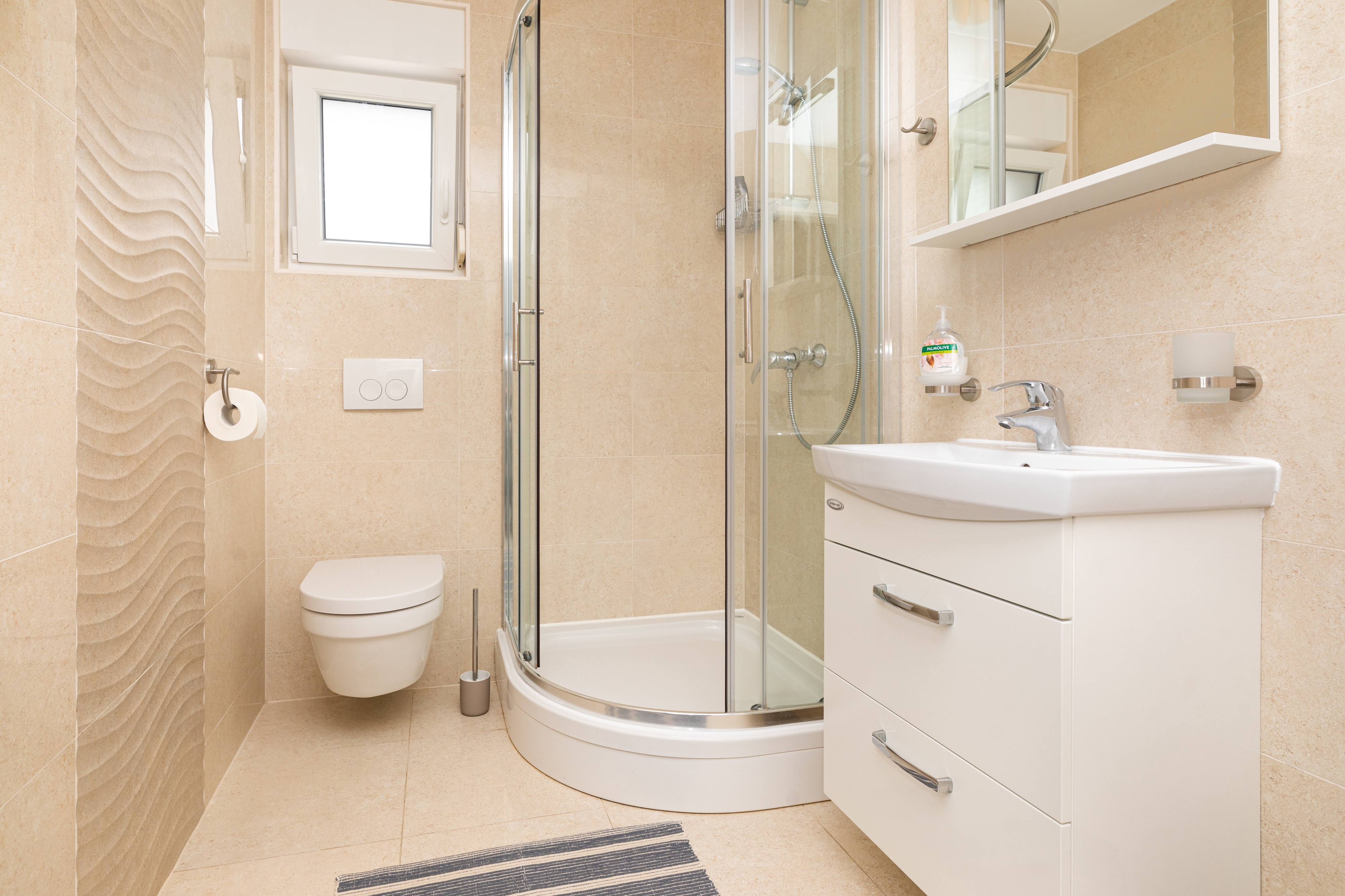 One bedroom apartment with terrace Vantačići, Krk  A-c