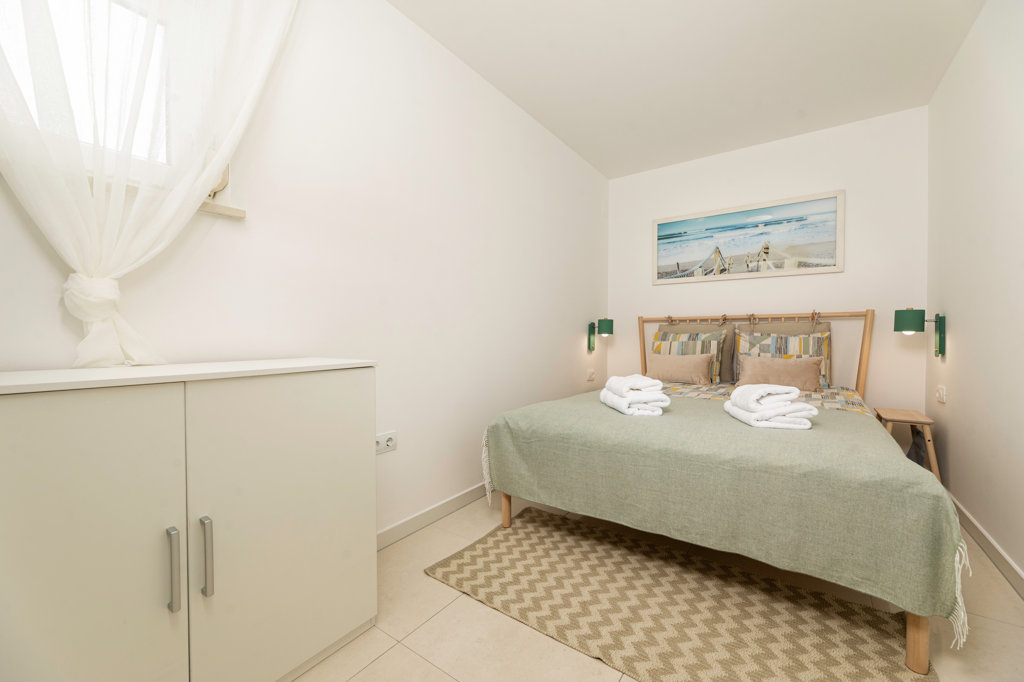 One bedroom apartment with terrace Vantačići, Krk  A-c