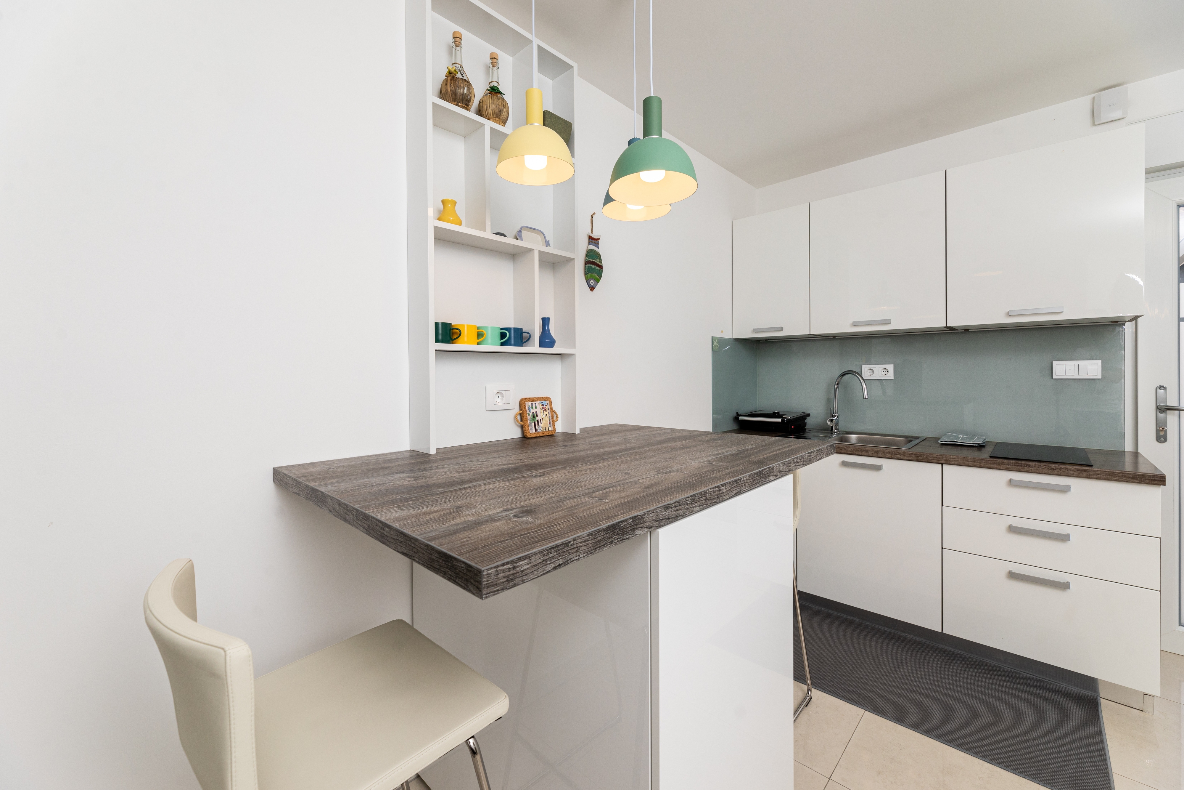 One bedroom apartment with terrace Vantačići, Krk  A-c