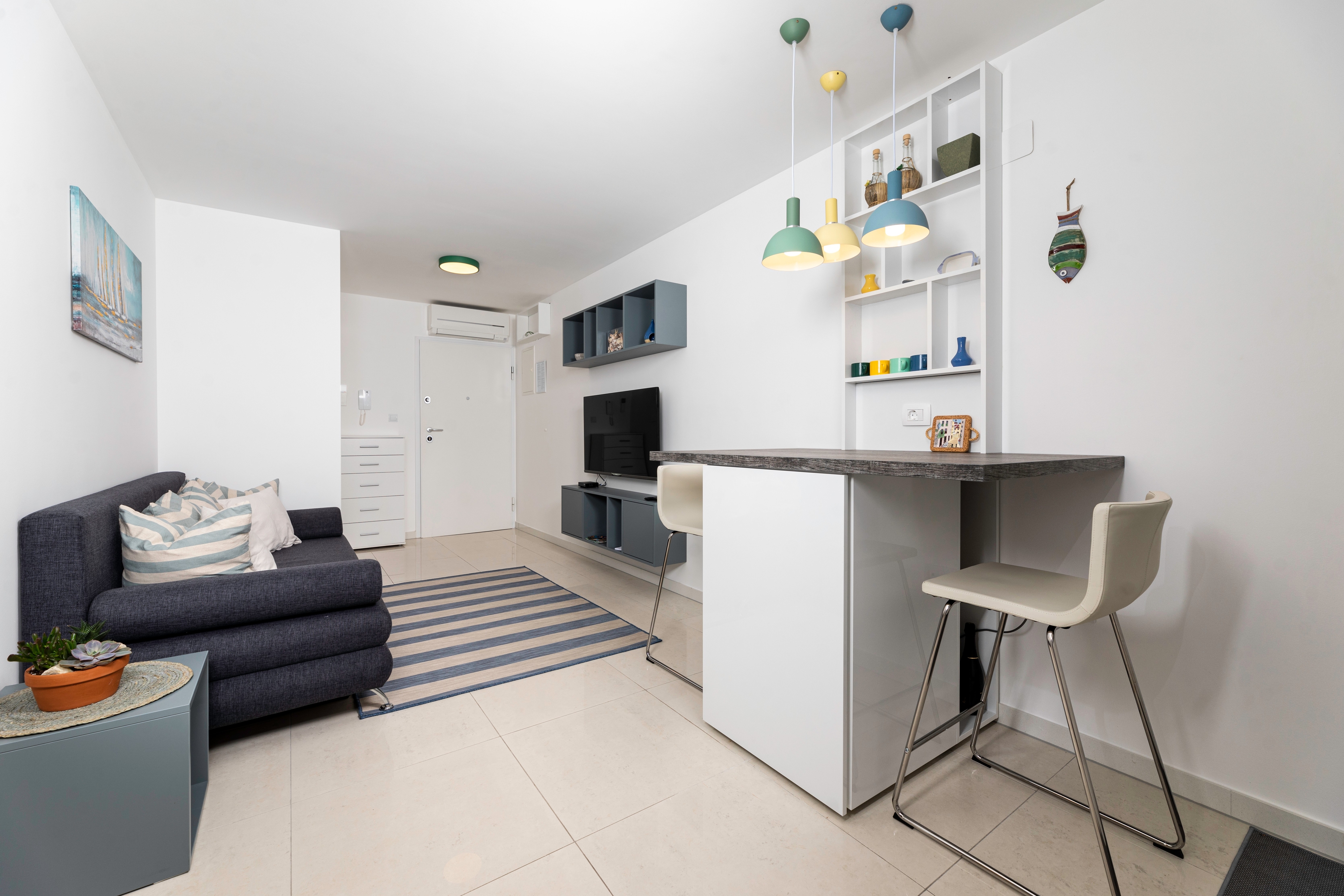 One bedroom apartment with terrace Vantačići, Krk  A-c