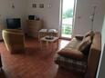 Obývací pokoj Selce, Obývací pokoj v ubytování typu apartment, s klimatizací, domácí mazlíčci povoleni a WiFi.
