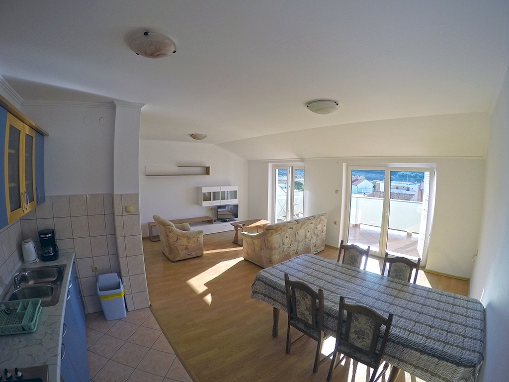 One bedroom apartment with terrace Lopar, Rab (A-20644-b)