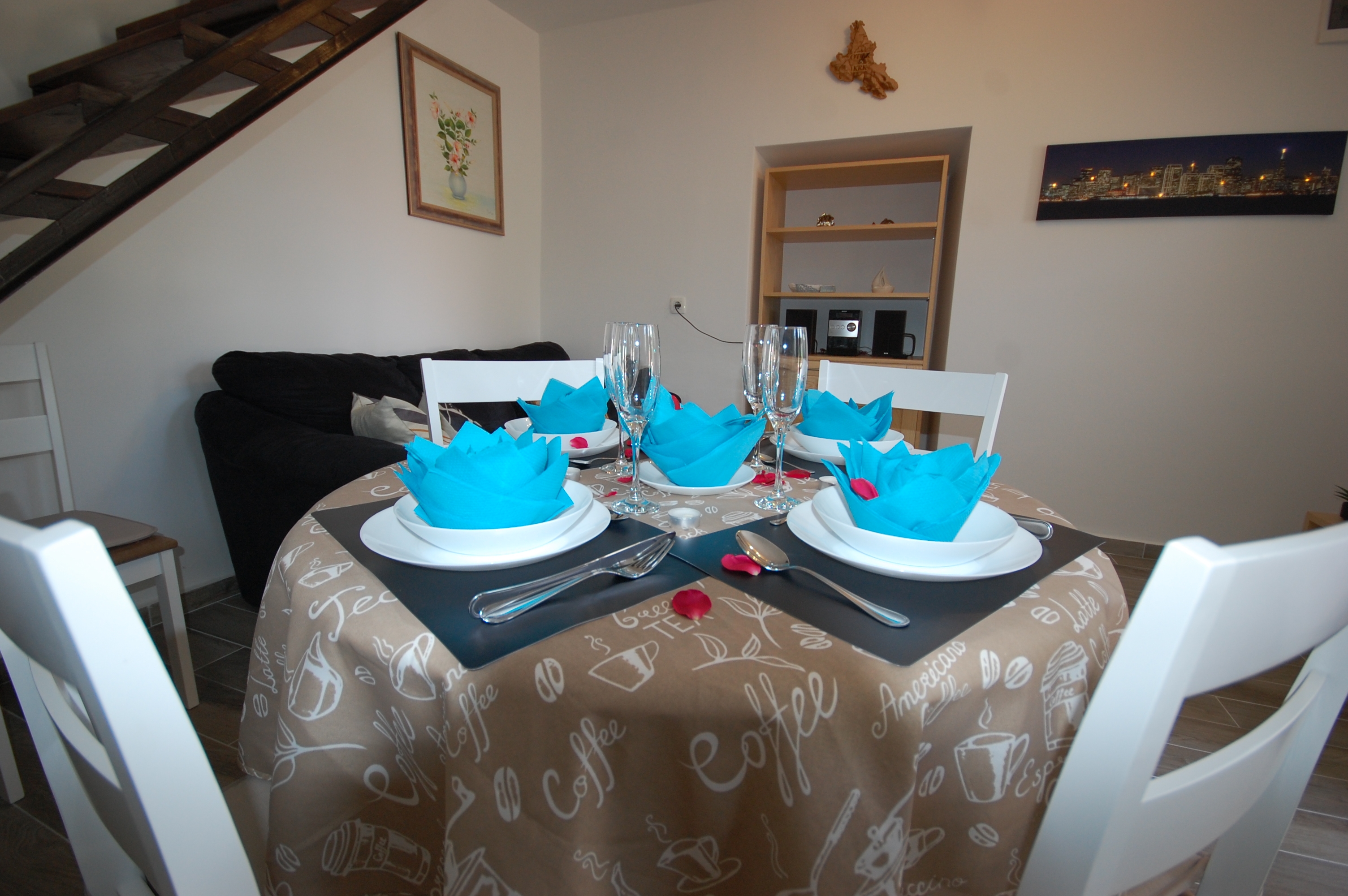 Two bedroom house with terrace Nenadići, Krk  K