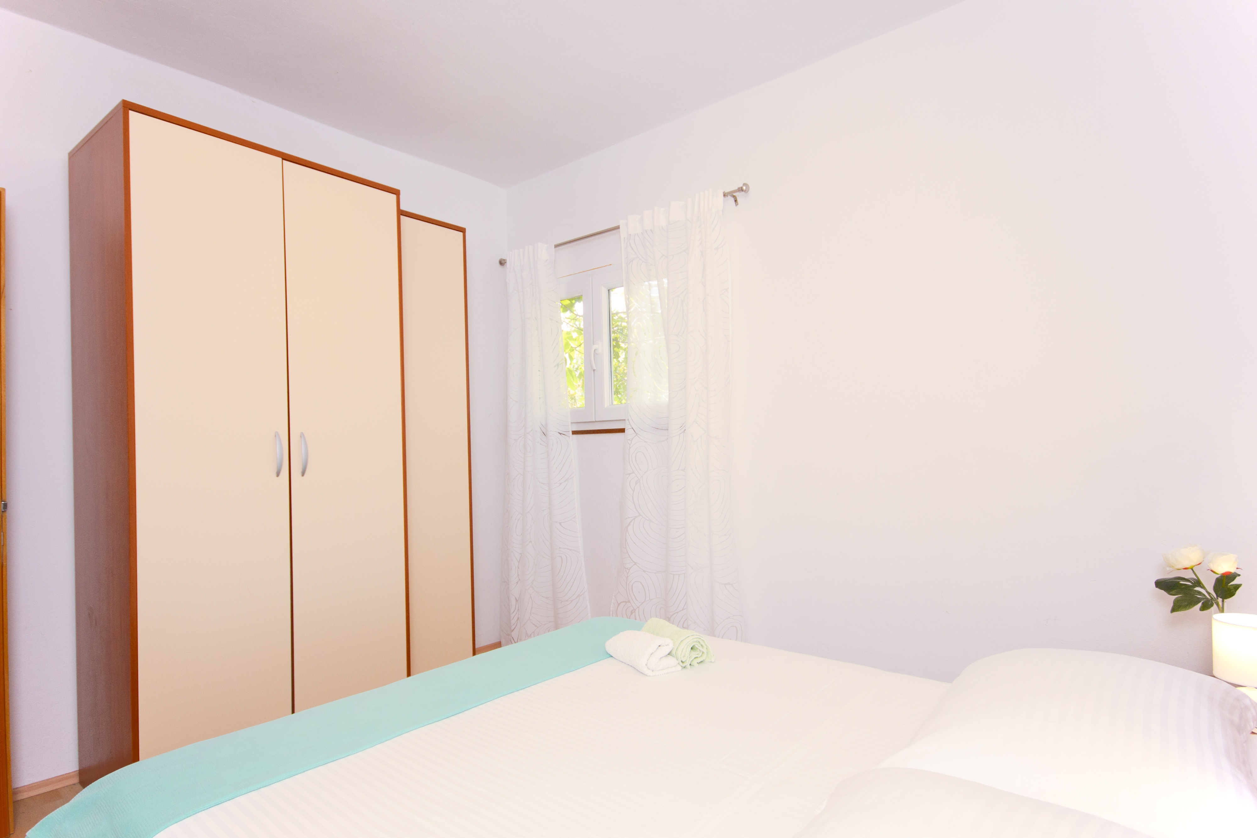 Two bedroom apartment with terrace and sea view Cove Gradina, Korčula  A-b