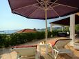 Gradina, Terrace in the apartment, with a sea view and WiFi.