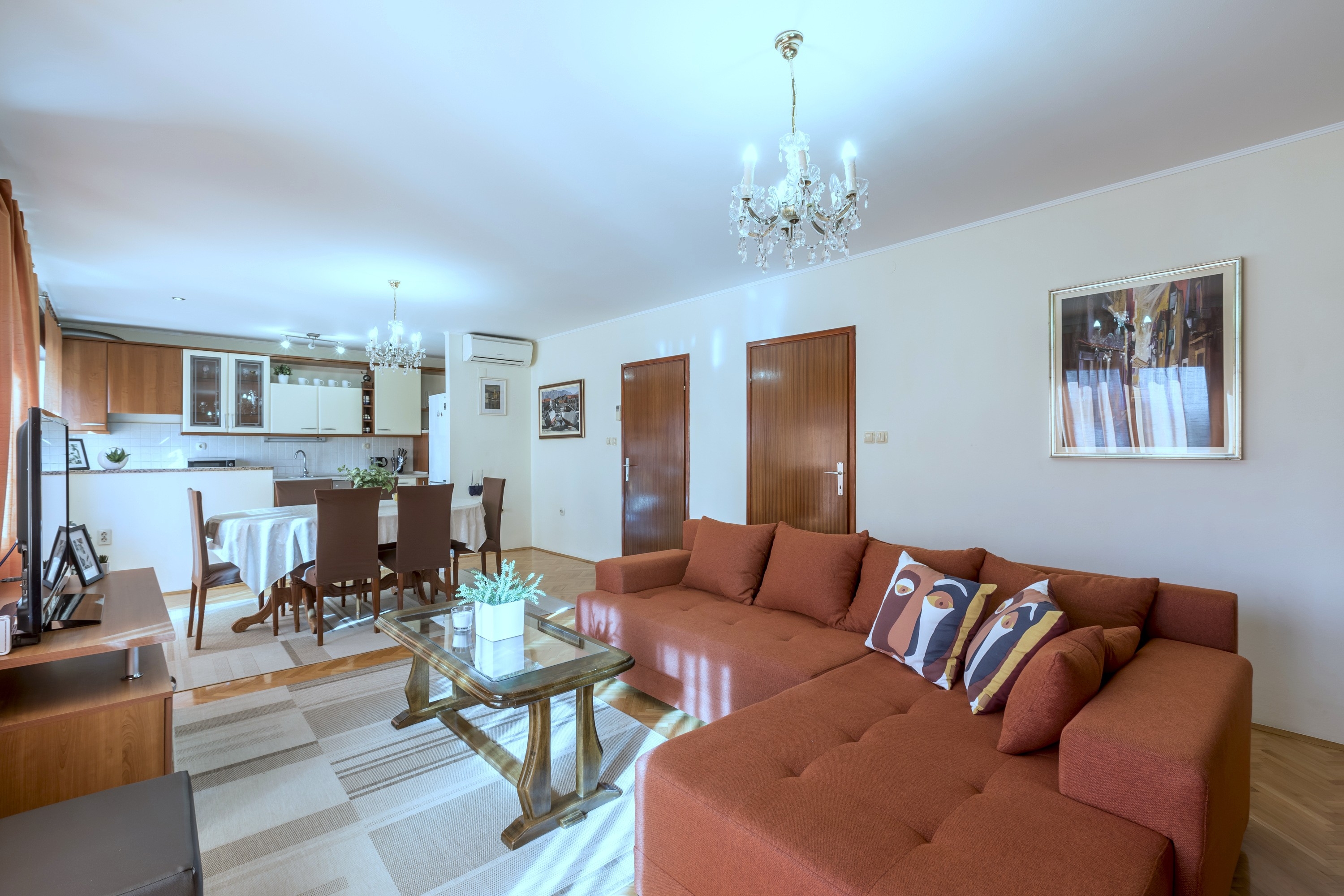 Three bedroom apartment with balcony Kaštel Štafilić, Kaštela (A-20662-b)