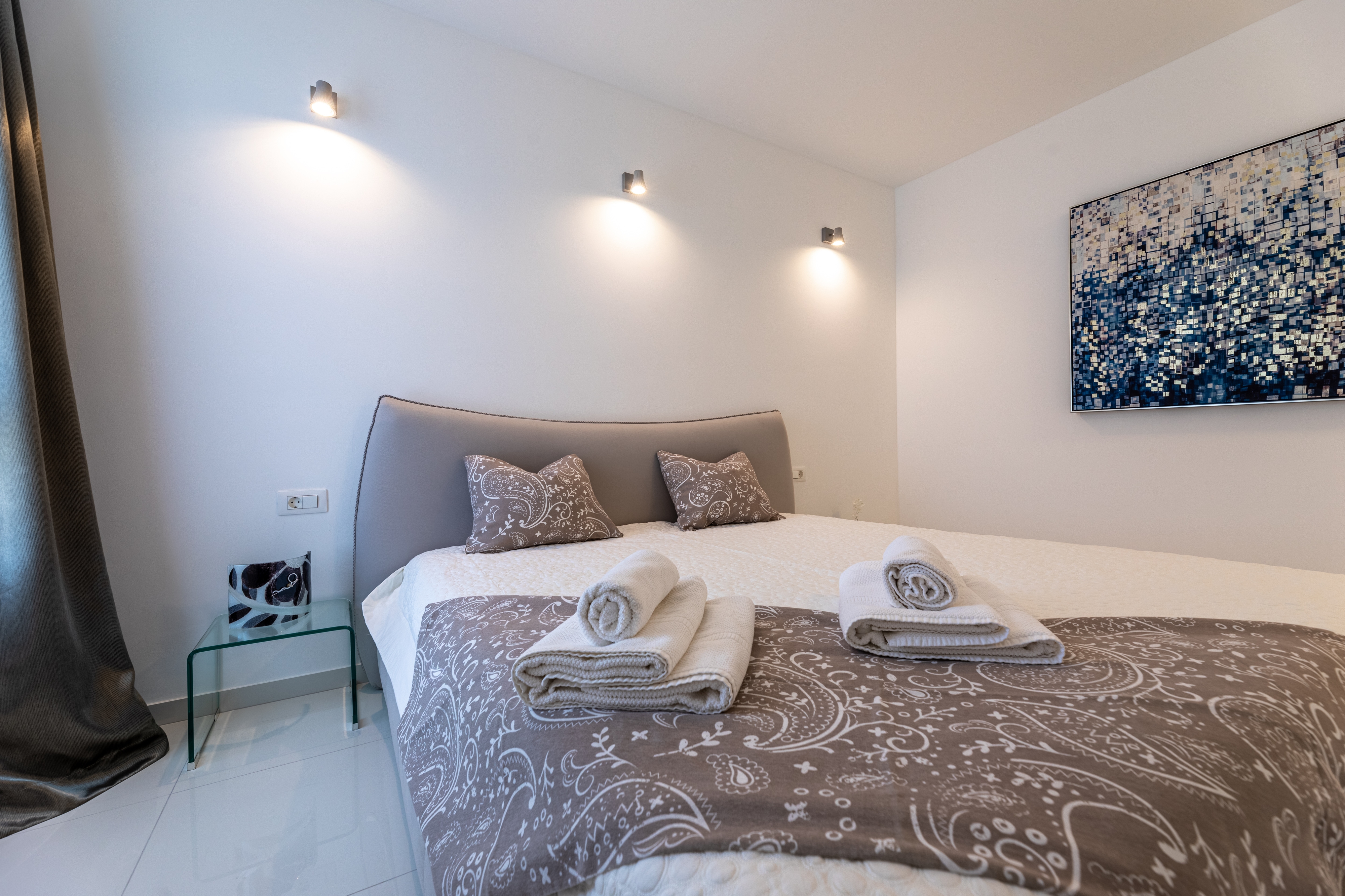 Three bedroom apartment with balcony Vantačići, Krk  A-a