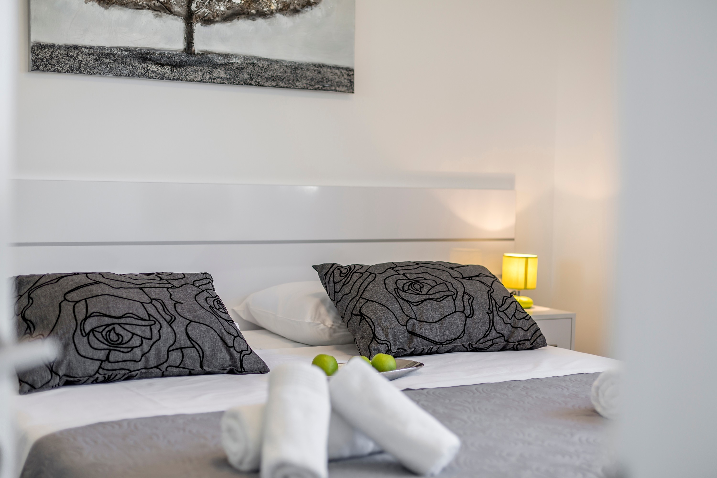 One bedroom apartment with balcony and sea view Podstrana, Split  A-b