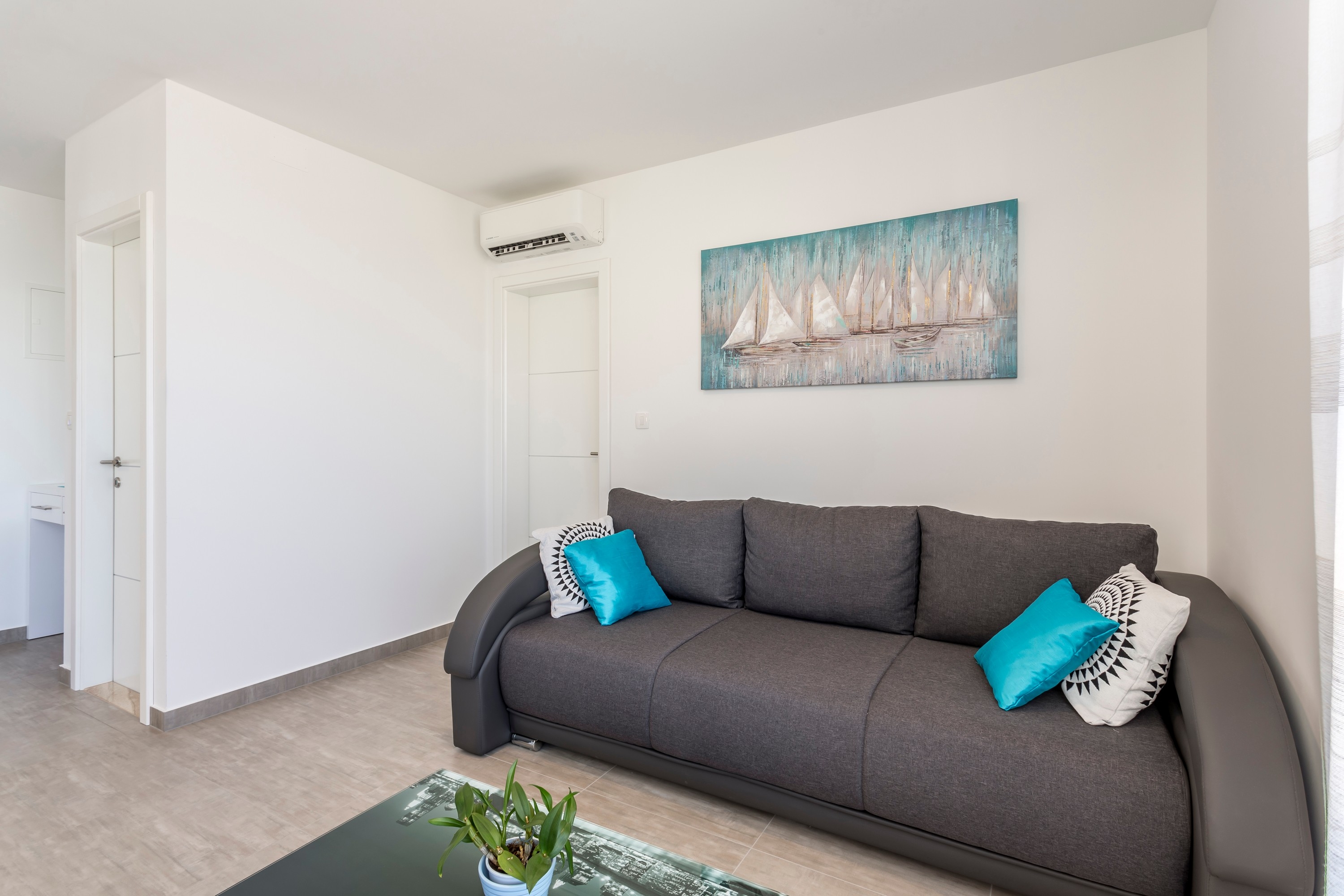 One bedroom apartment with balcony and sea view Podstrana, Split  A-b