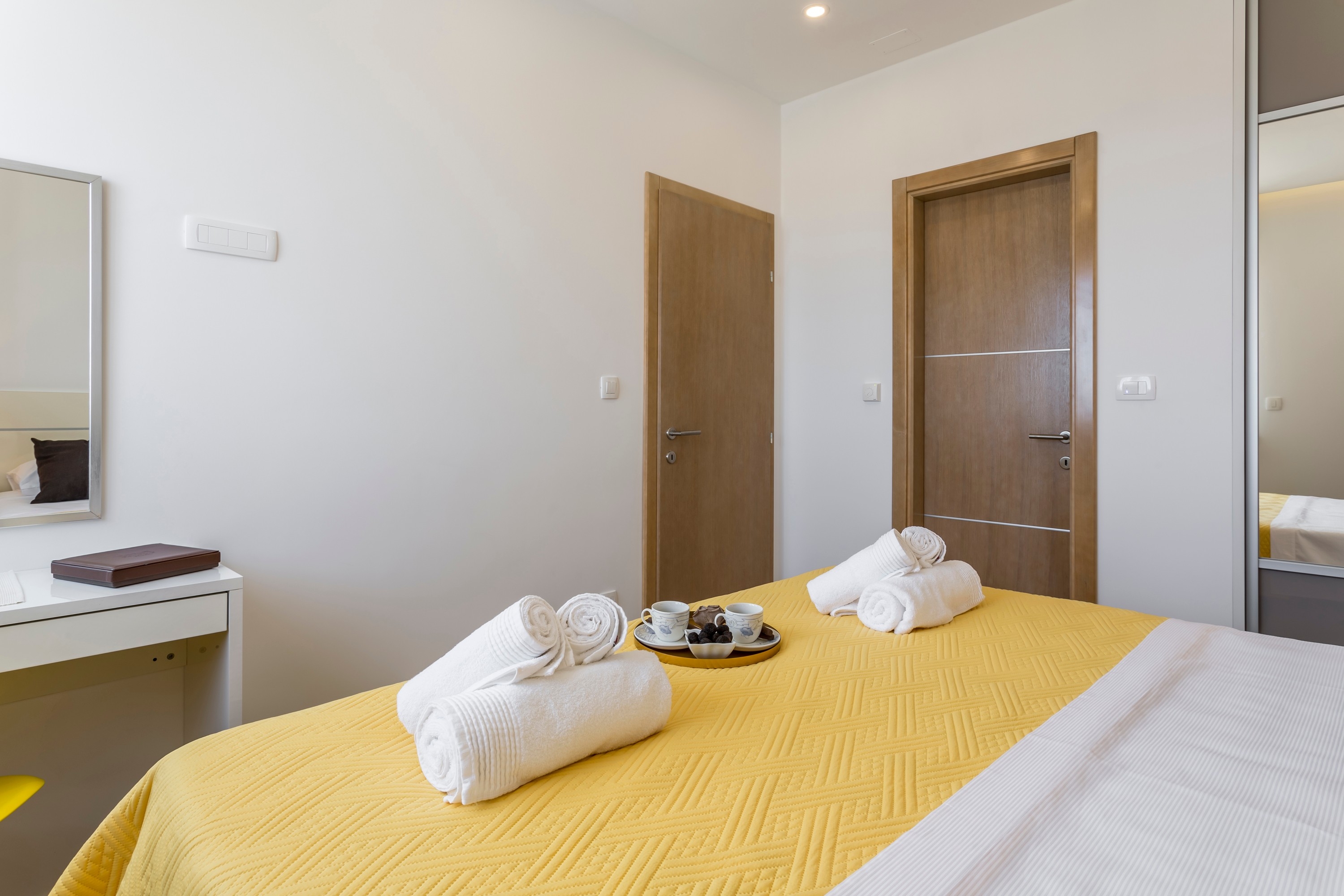 One bedroom apartment with balcony and sea view Podstrana, Split  A-c