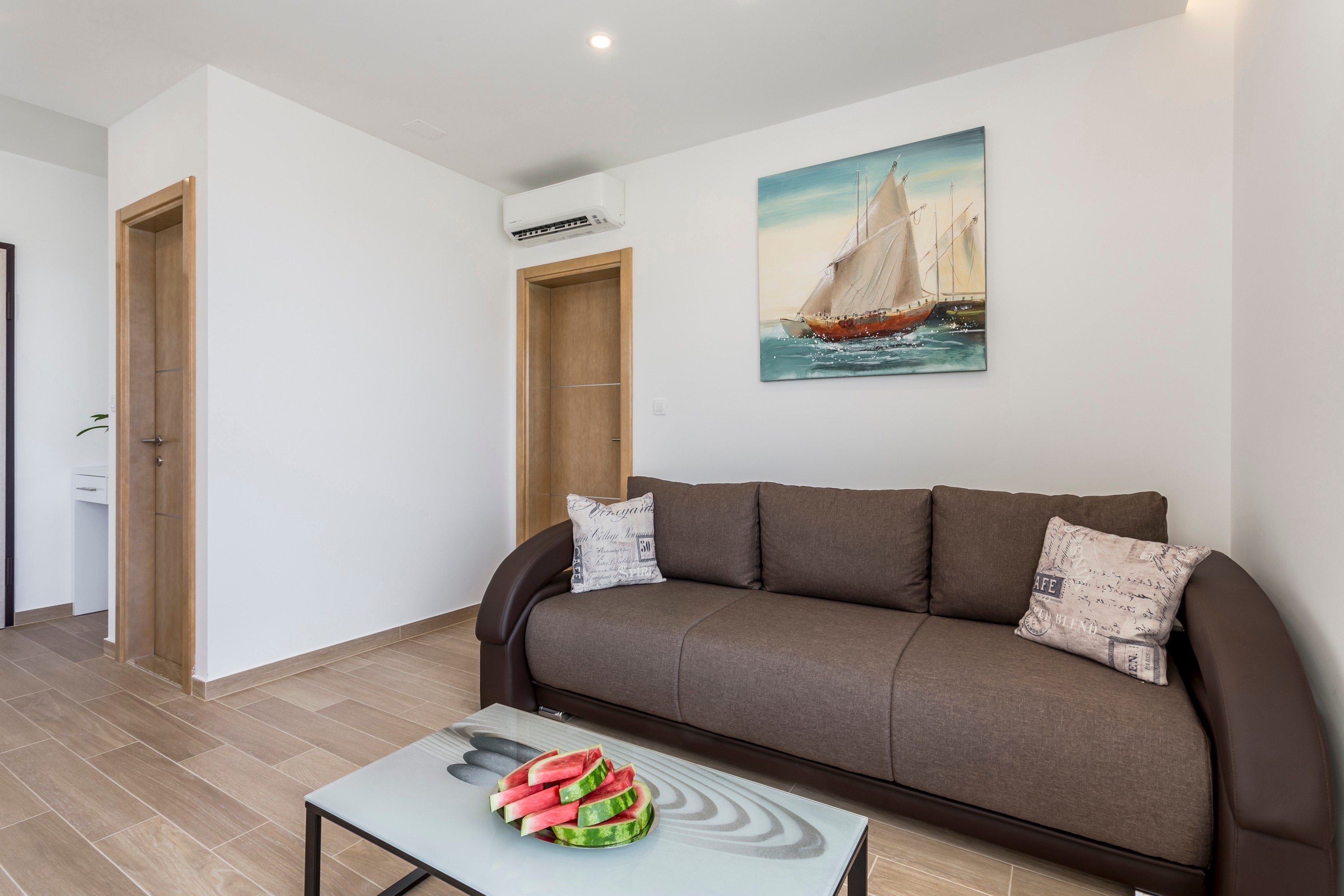 One bedroom apartment with balcony and sea view Podstrana, Split  A-c