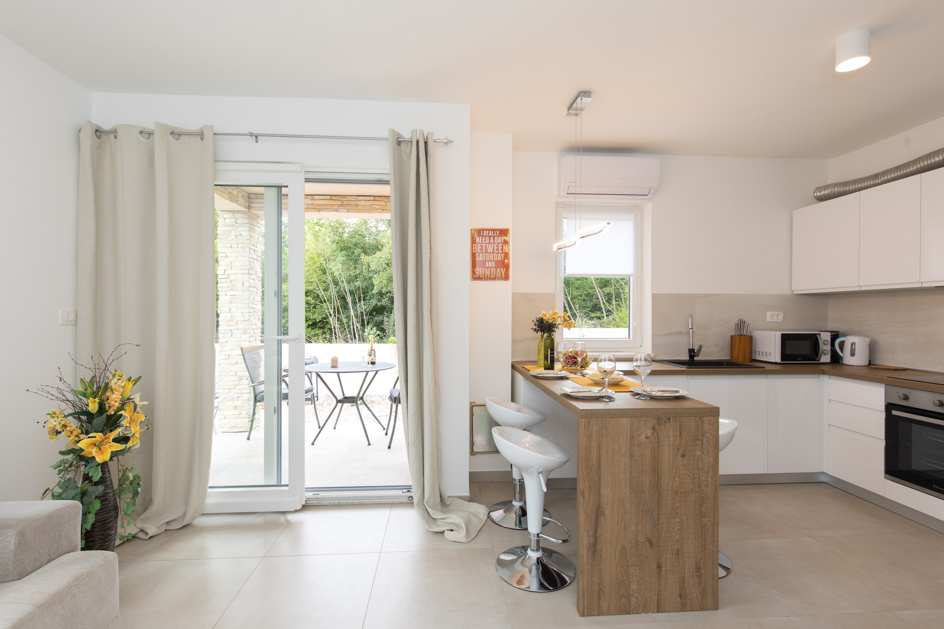 Two bedroom apartment with terrace Kremenići, Krk (A-20676-a)