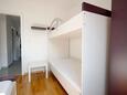 Malinska, Спальня 2 в размещении типа apartment, доступный кондиционер и WiFi.