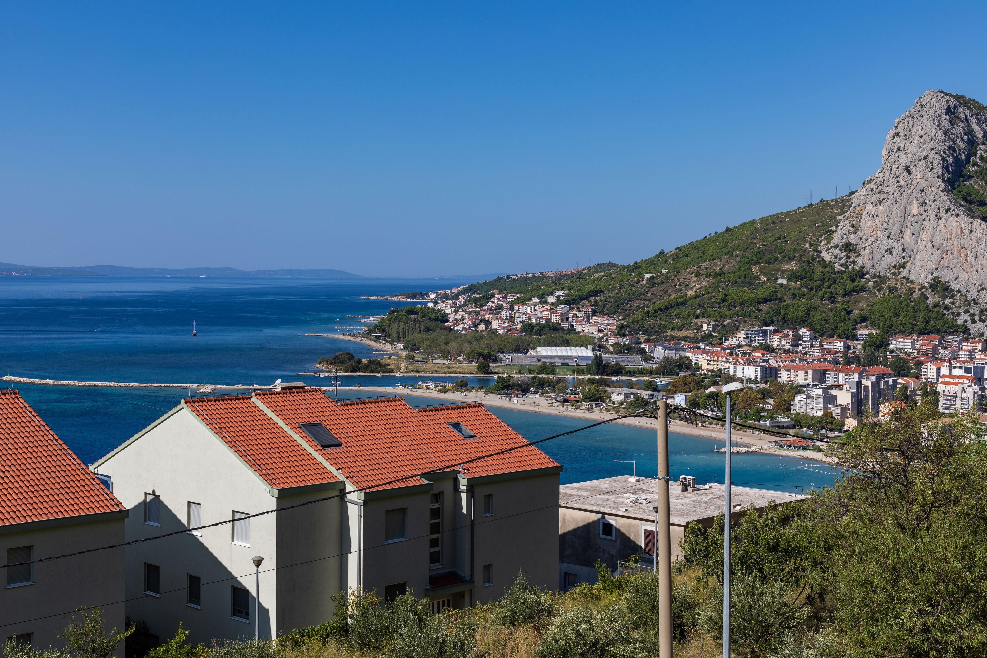Two bedroom apartment with terrace and sea view Omiš  A-a
