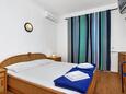 Ložnice Pokrivenik, Ložnice v ubytování typu room, s klimatizací, domácí mazlíčci povoleni a WiFi.