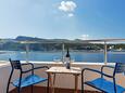Terrace Pokrivenik, Terrace in the room, with a sea view, (pet friendly) and WiFi.