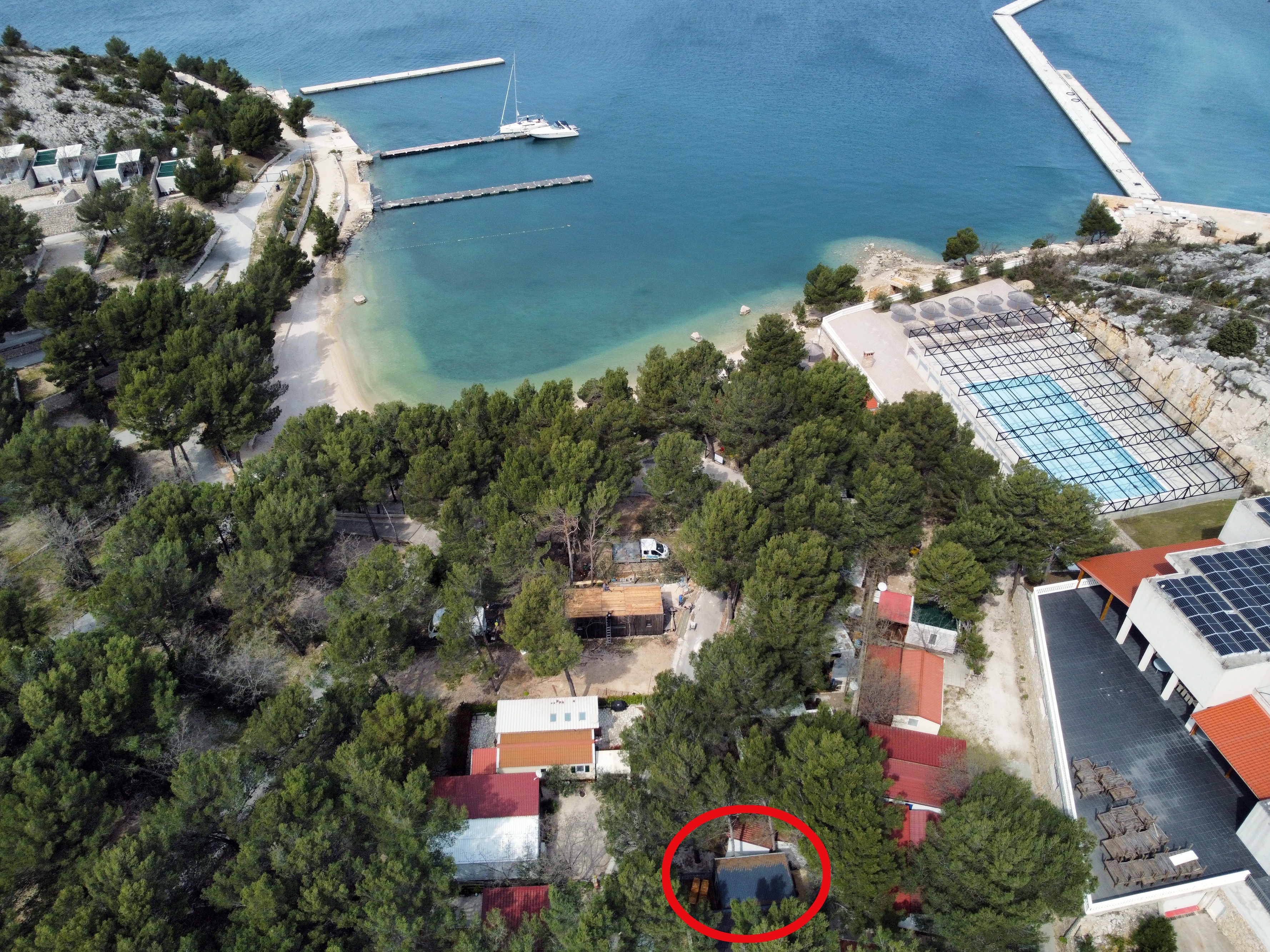 Two bedroom apartment near beach Drage, Biograd (A-20703-a) Two bedroom apartment near beach Drage, Biograd (A-20703-a)