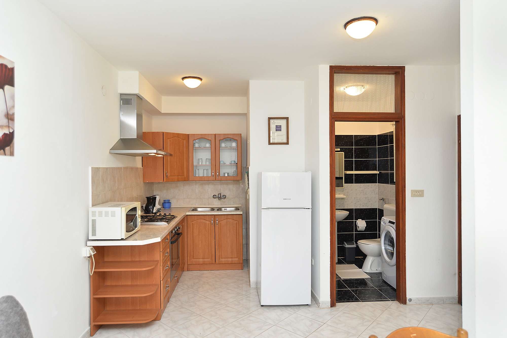 One bedroom apartment with terrace Valbandon, Fažana  A-a