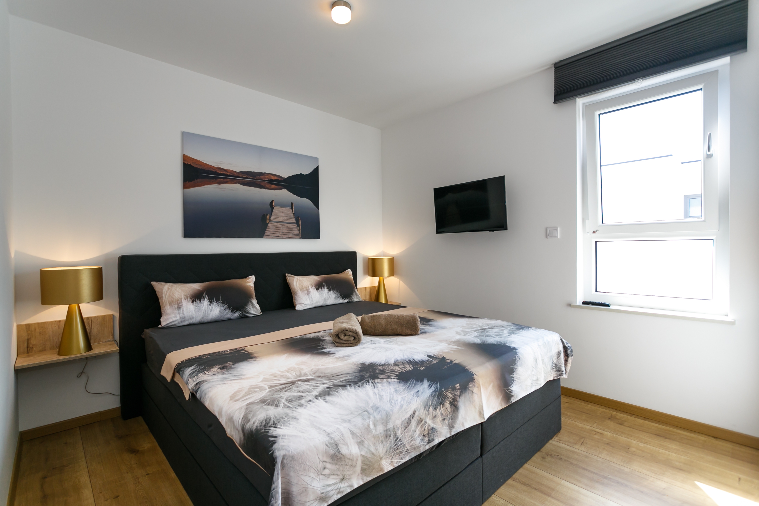 Two bedroom apartment with terrace Vantačići, Krk  A-a