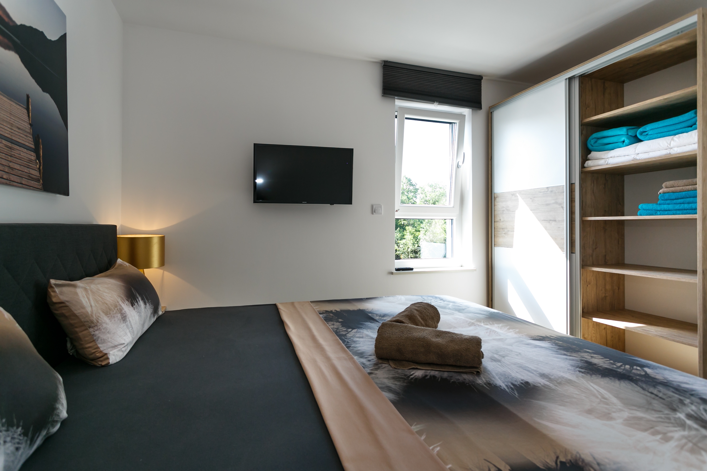 Two bedroom apartment with terrace Vantačići, Krk (A-20707-a)