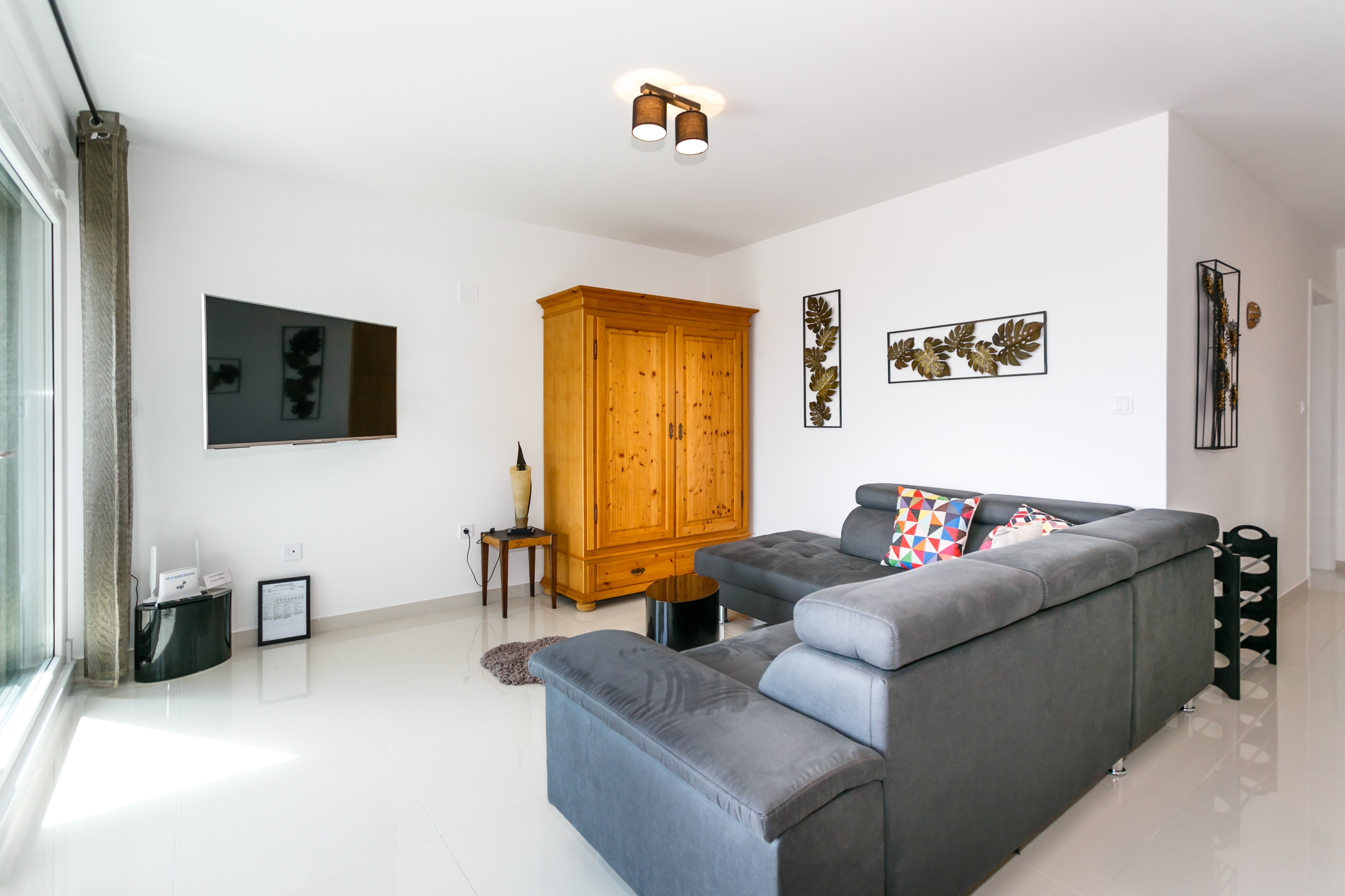 Two bedroom apartment with terrace Vantačići, Krk (A-20707-a)