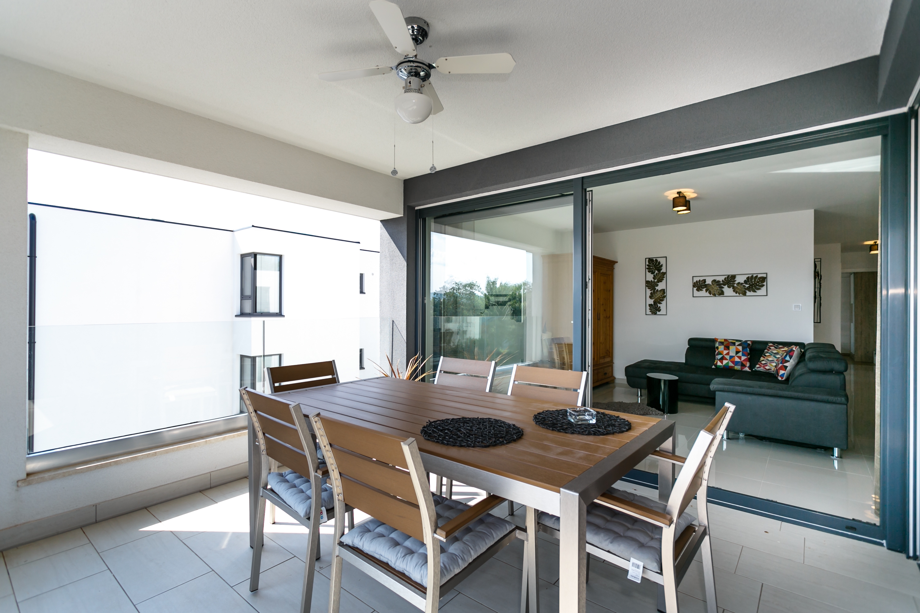 Two bedroom apartment with terrace Vantačići, Krk  A-a