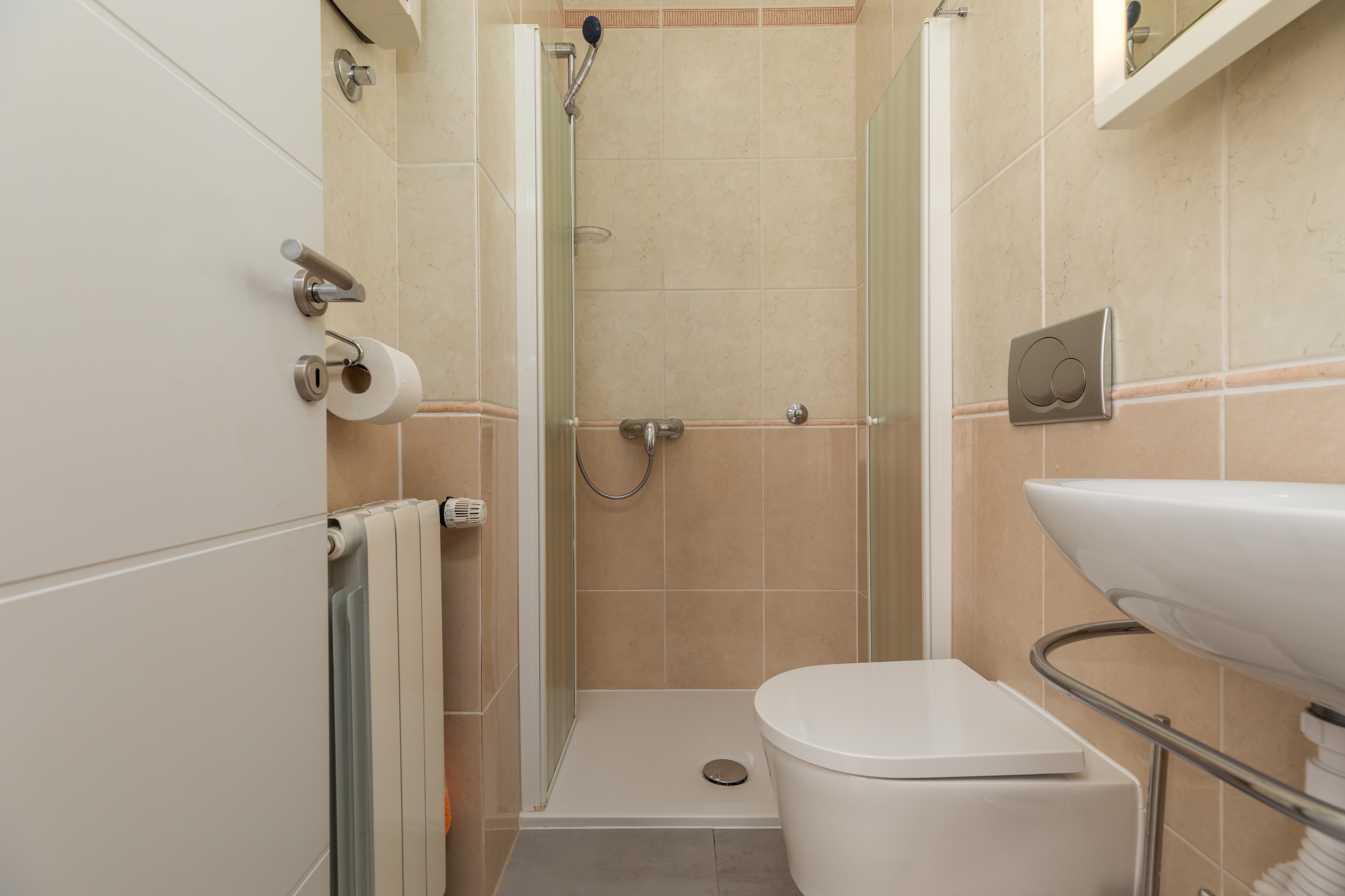 Two bedroom apartment with terrace and sea view Brela, Makarska  A-c