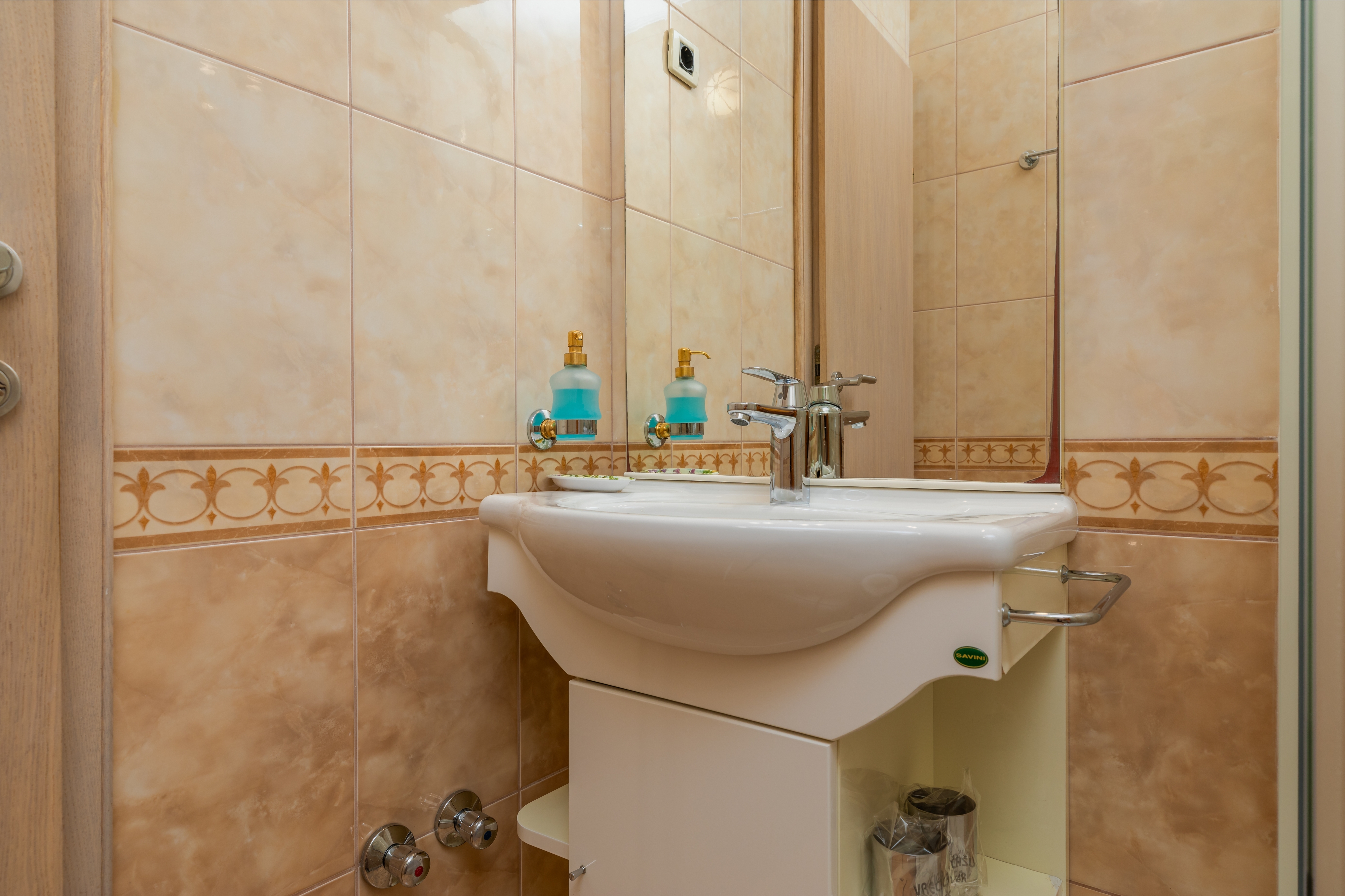 Two bedroom apartment with terrace and sea view Brela, Makarska  A-c