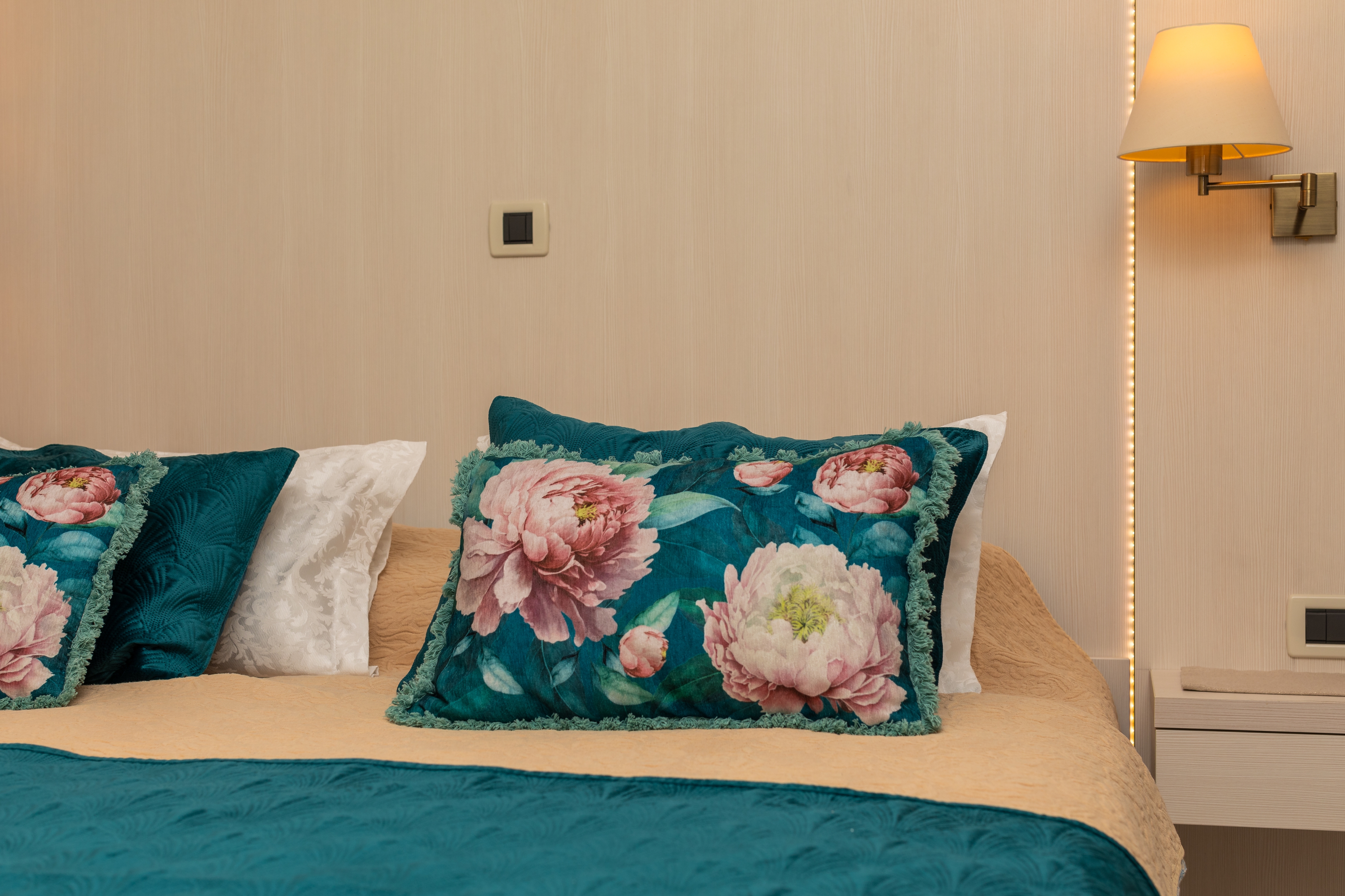 Two bedroom apartment with terrace and sea view Brela, Makarska  A-c