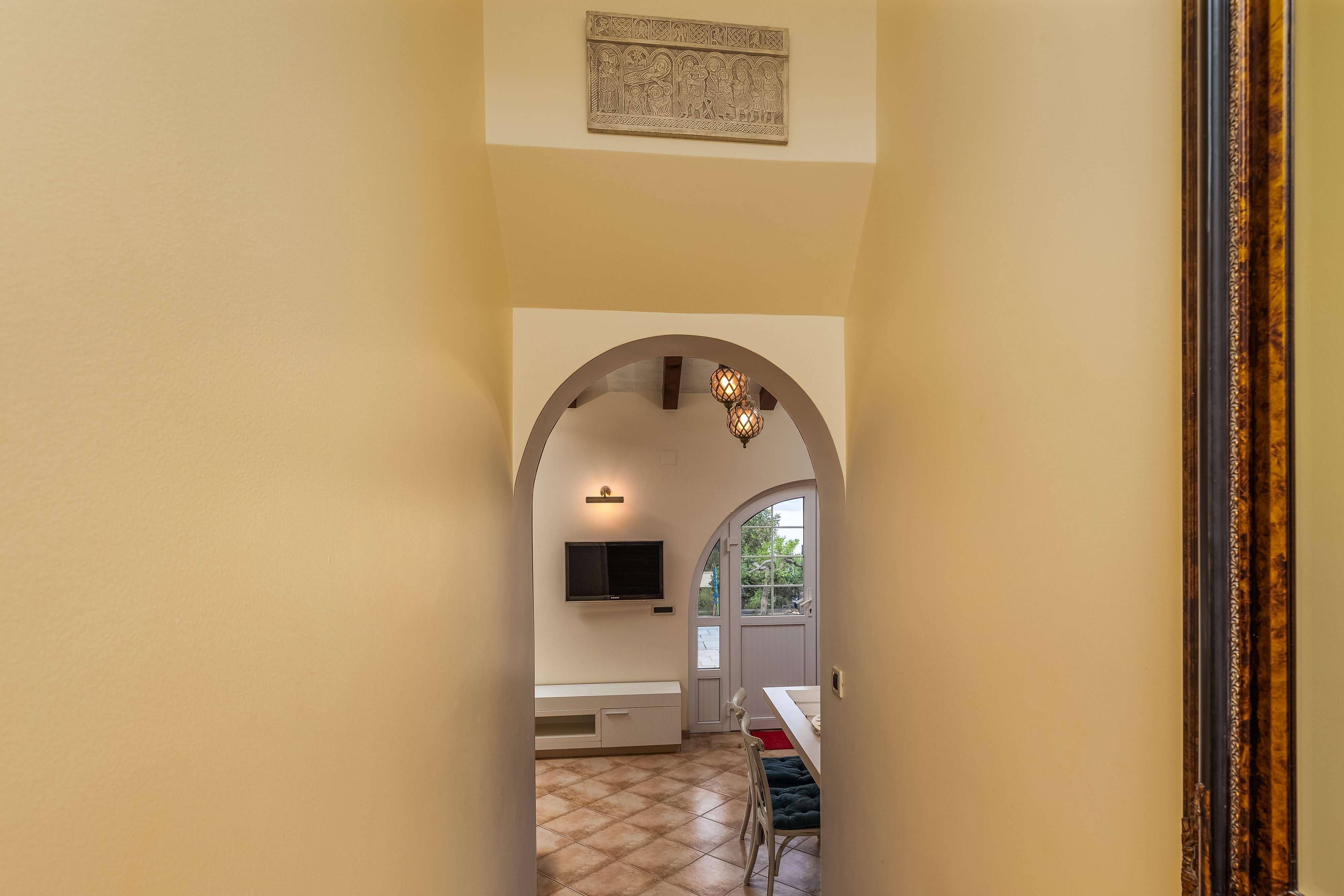 Two bedroom apartment with terrace and sea view Brela, Makarska  A-c