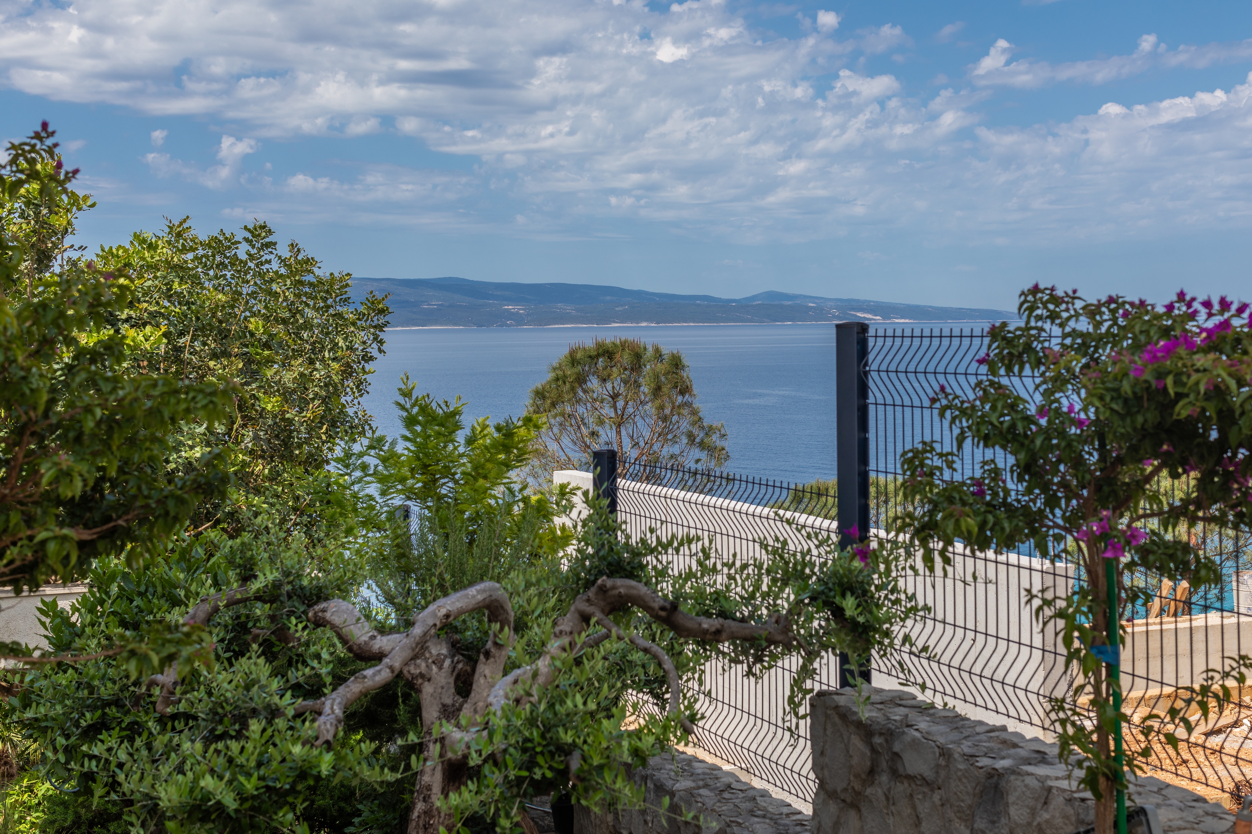 Two bedroom apartment with terrace and sea view Brela, Makarska  A-c