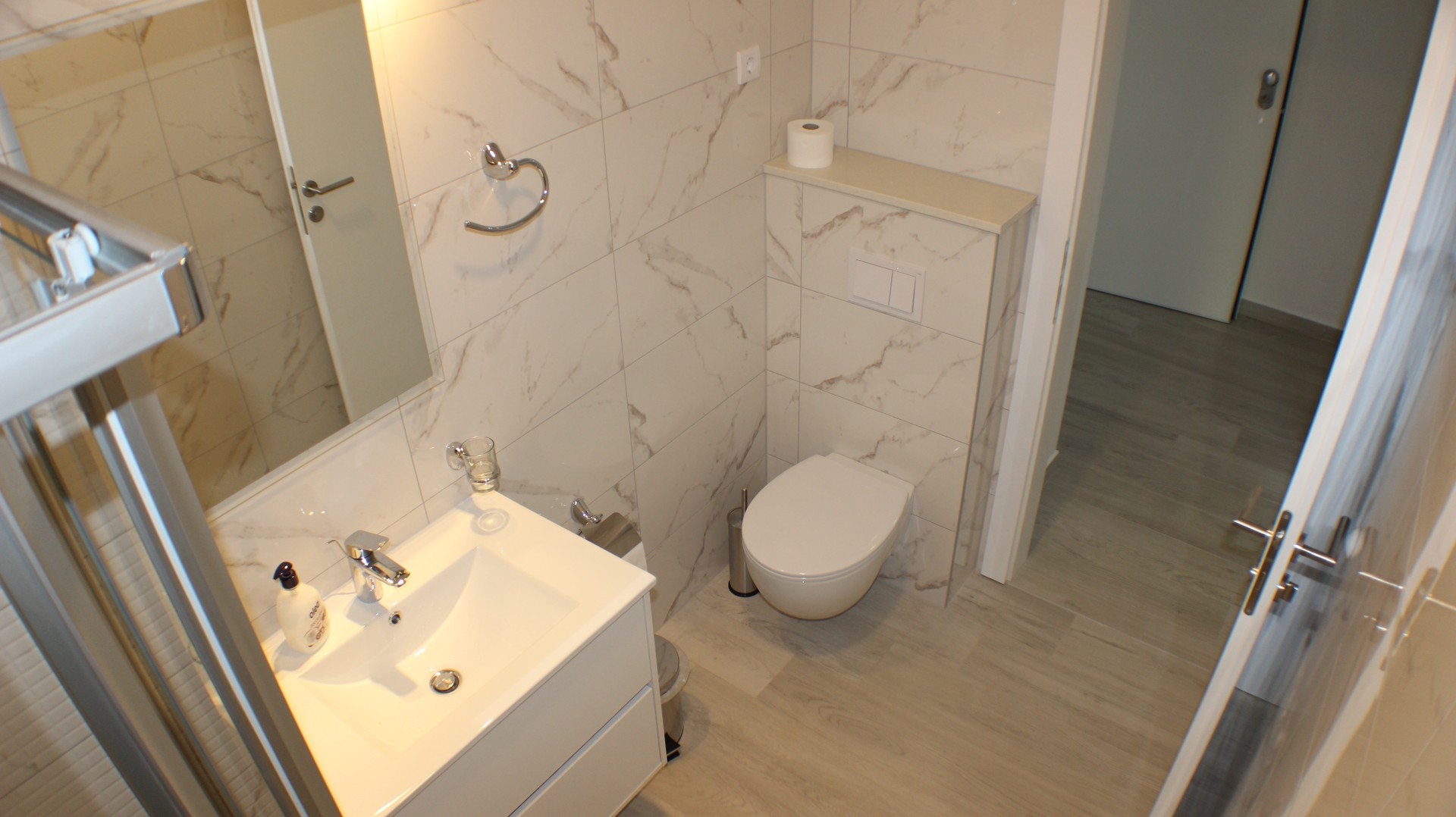 One bedroom apartment with terrace Promajna, Makarska  A-e
