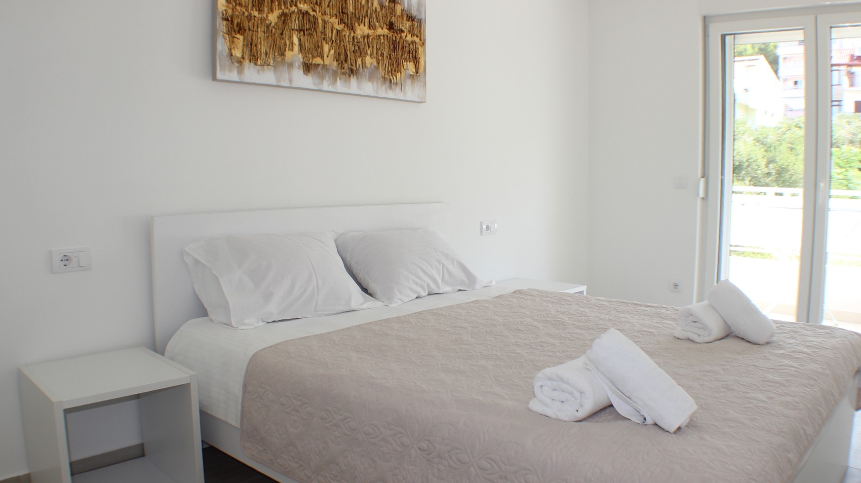 One bedroom apartment with balcony Promajna, Makarska  A-f