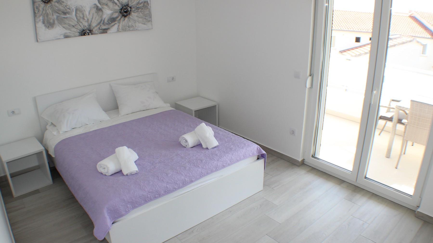 Two bedroom apartment with terrace and sea view Promajna, Makarska  A-i