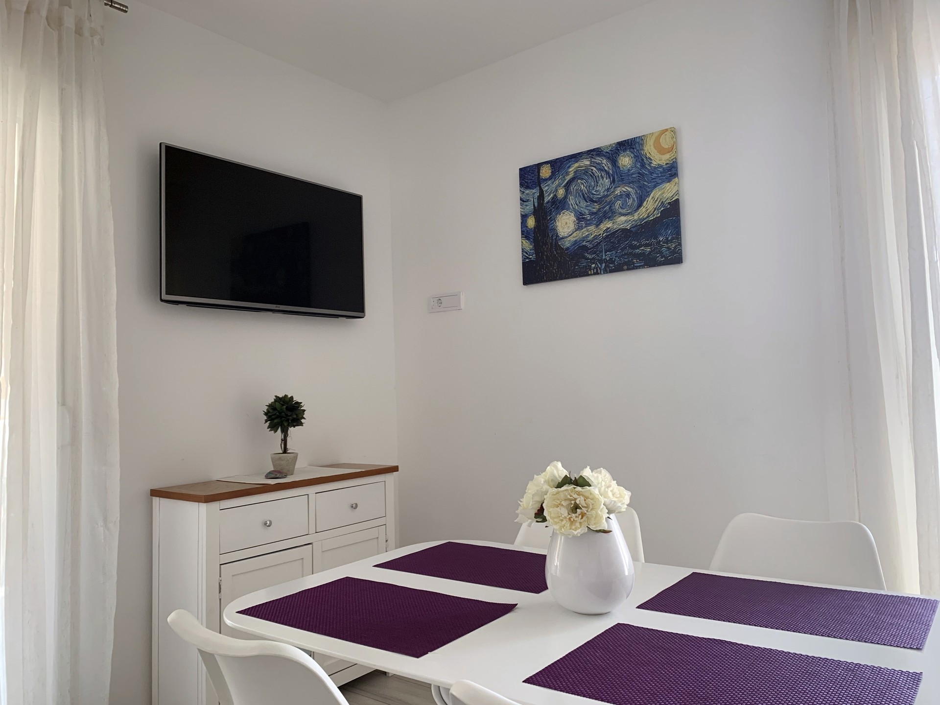Two bedroom apartment with terrace and sea view Promajna, Makarska  A-k