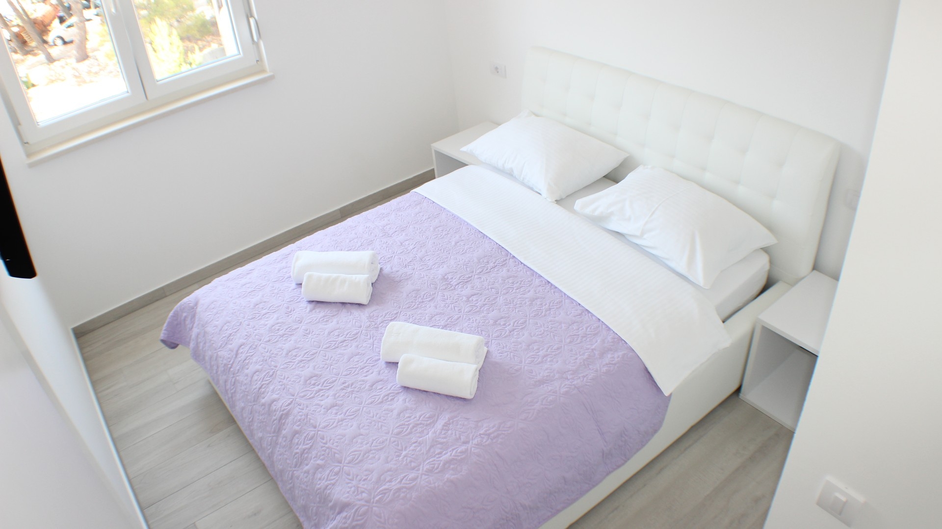 Two bedroom apartment with terrace and sea view Promajna, Makarska  A-m
