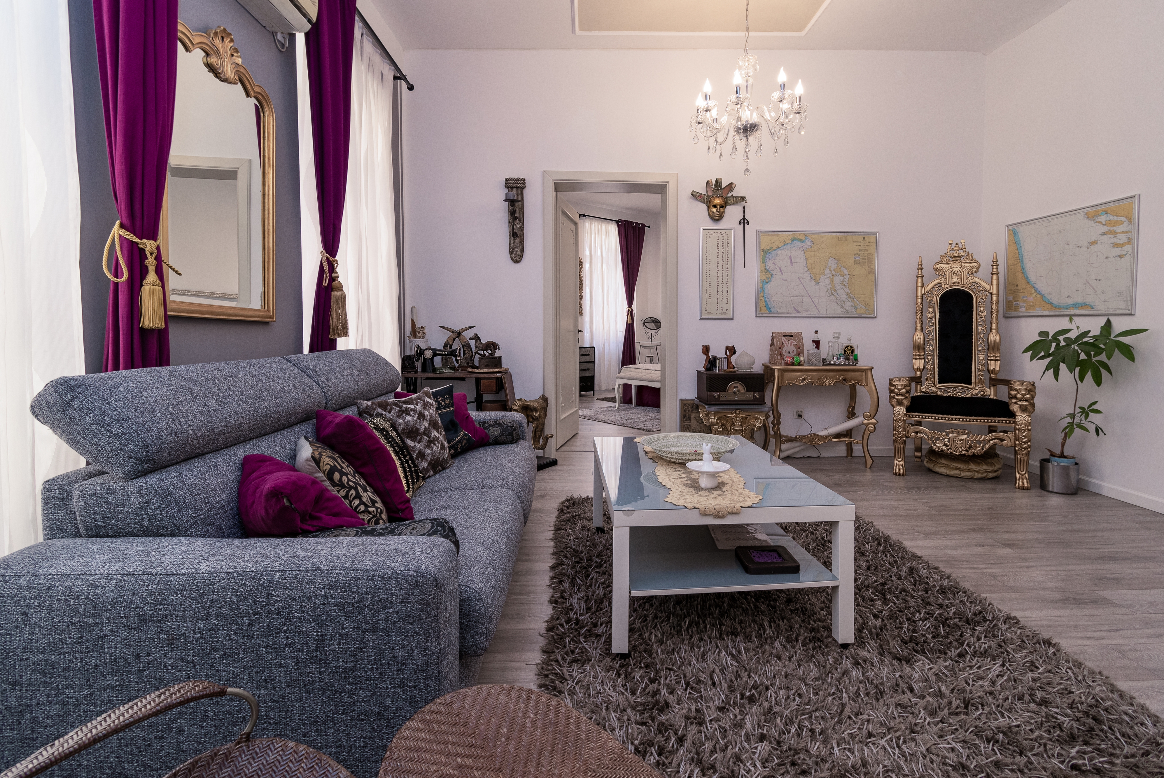 Two bedroom apartment with balcony Rijeka  A-a