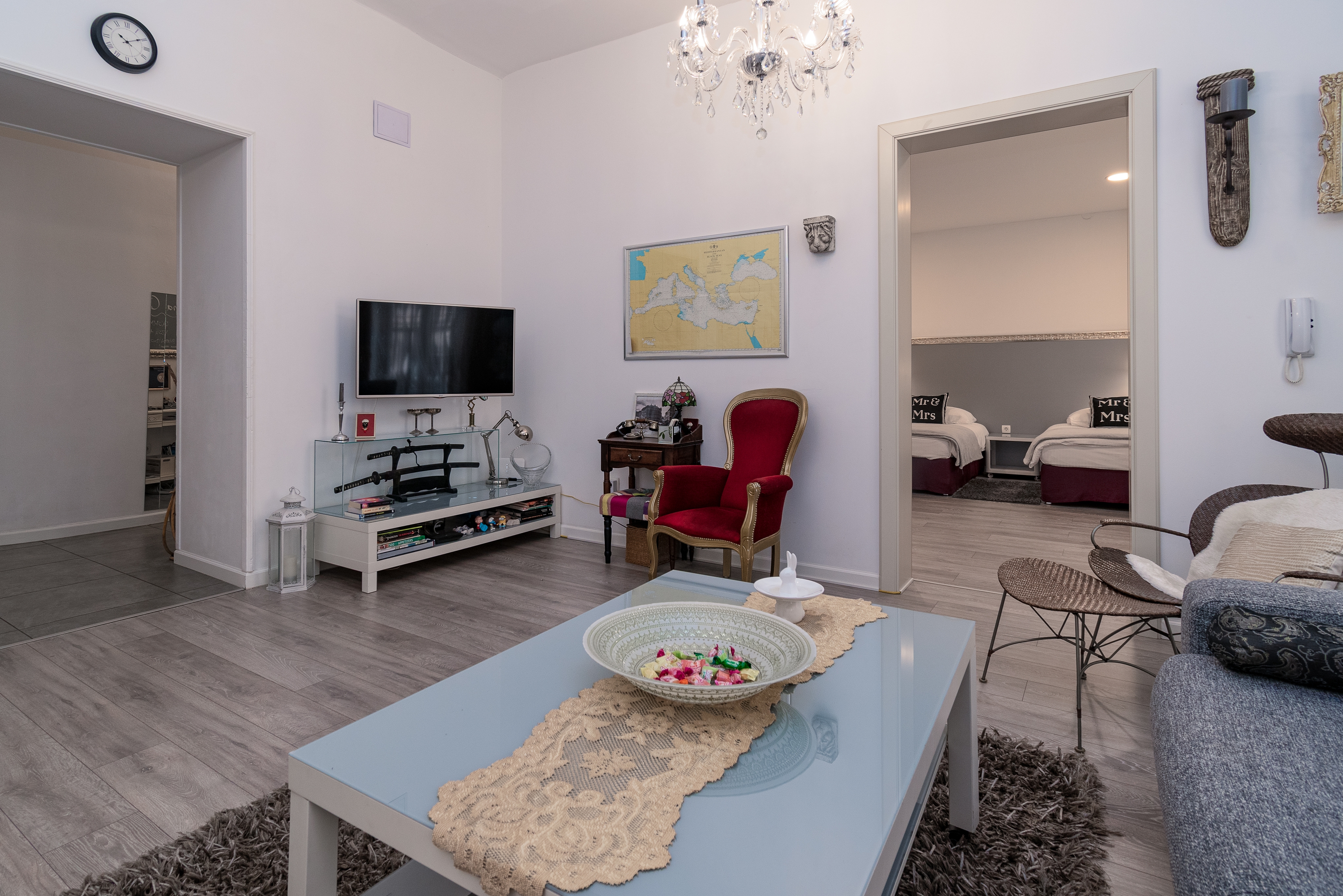Two bedroom apartment with balcony Rijeka  A-a