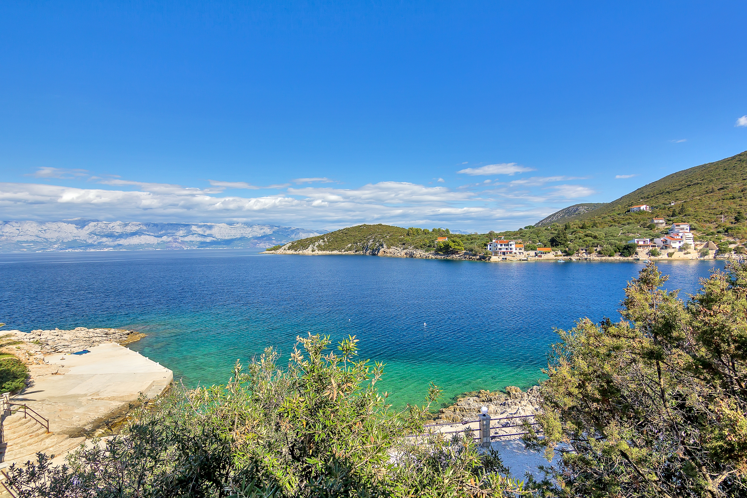 Two bedroom apartment near beach Cove Pokrivenik, Hvar  A-b