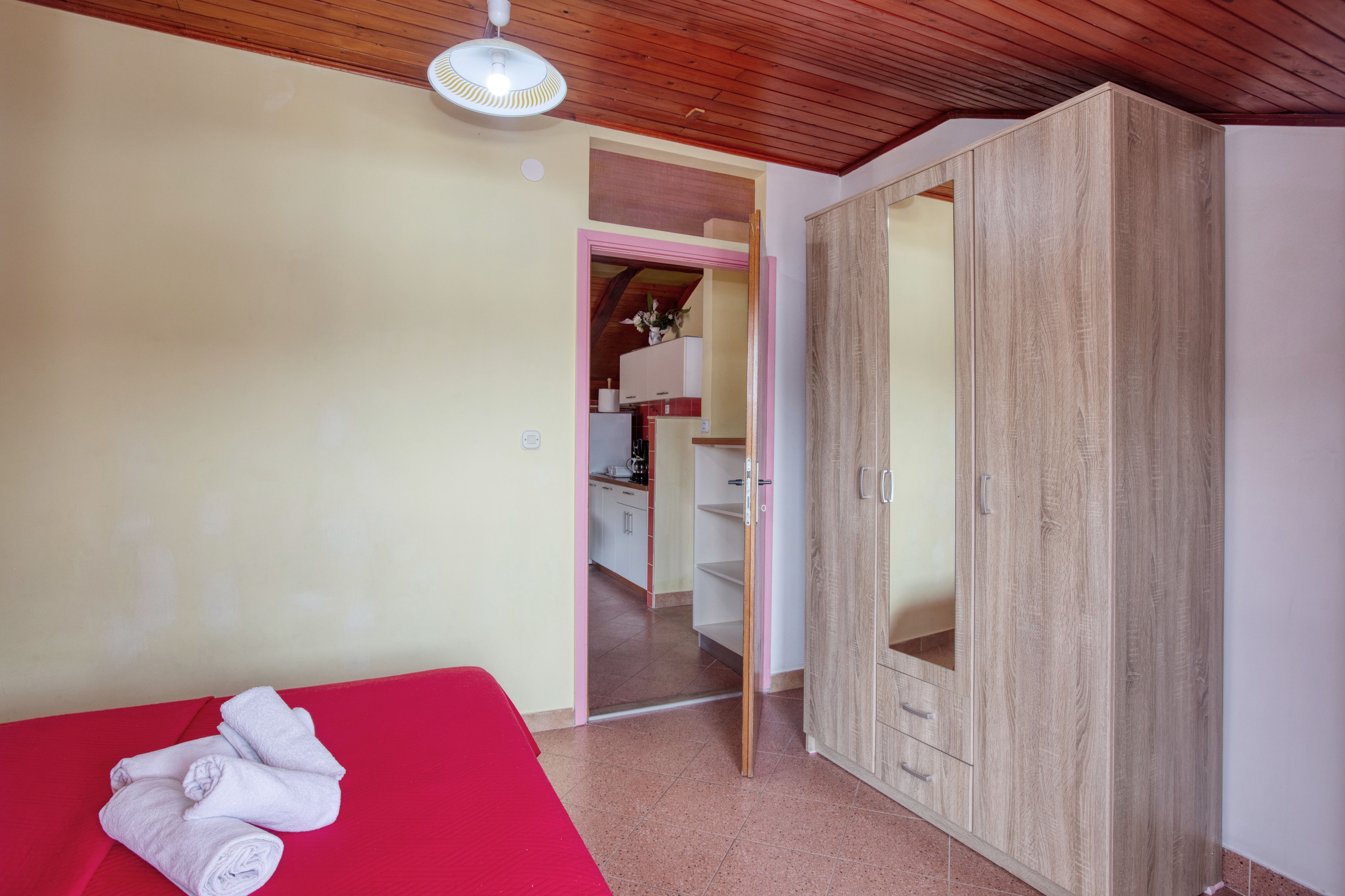 Two bedroom apartment with terrace and sea view Grebaštica, Šibenik  A-a