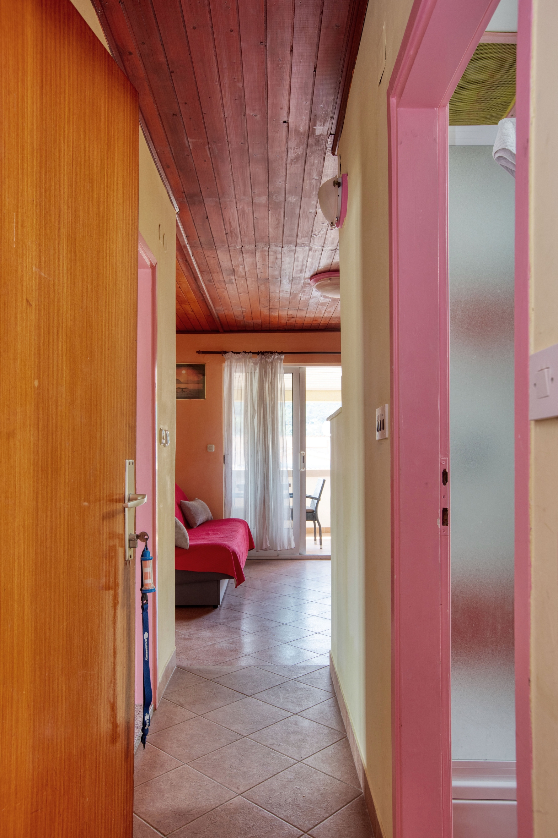 Two bedroom apartment with terrace and sea view Grebaštica, Šibenik  A-a