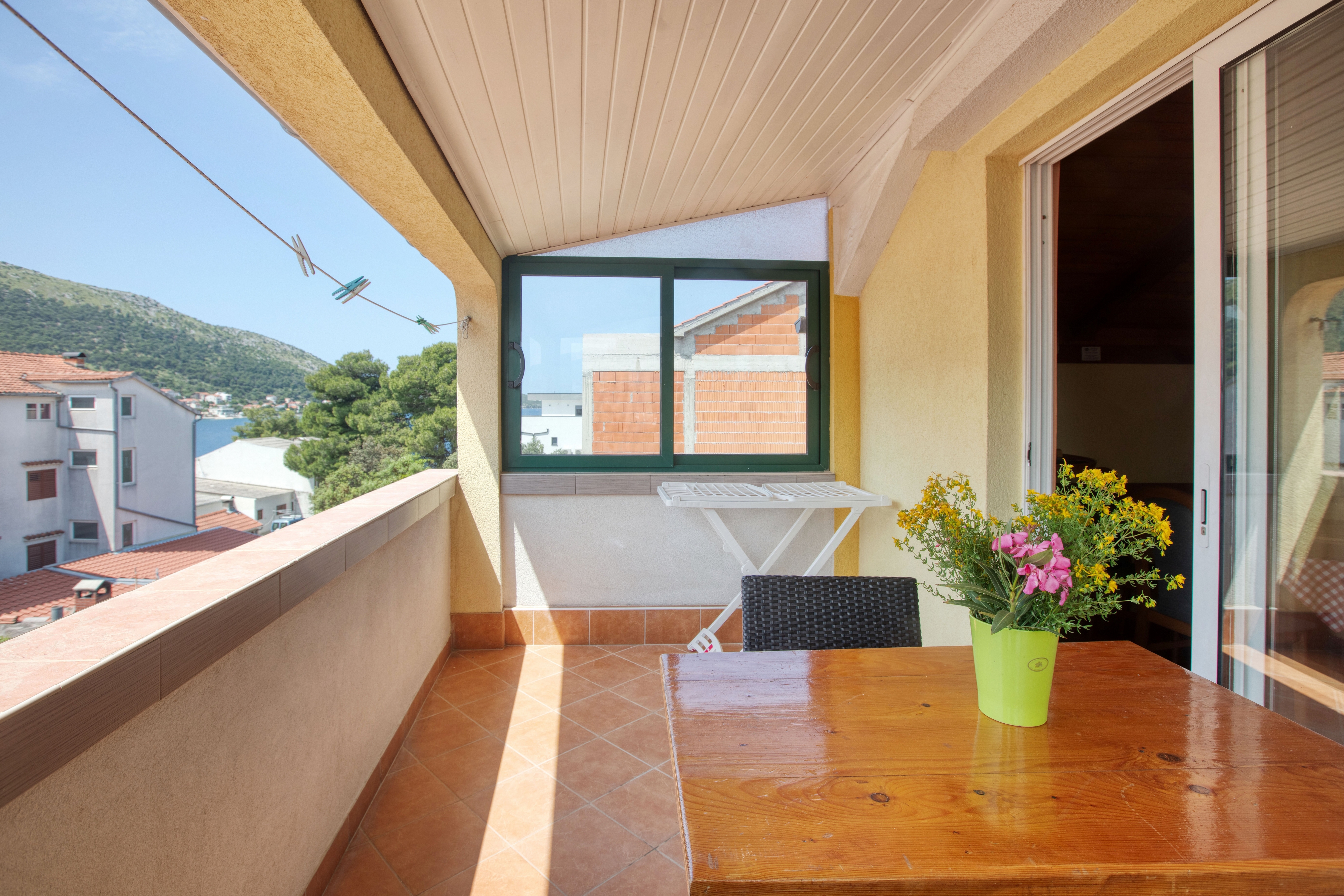 Two bedroom apartment with terrace and sea view Grebaštica, Šibenik  A-a
