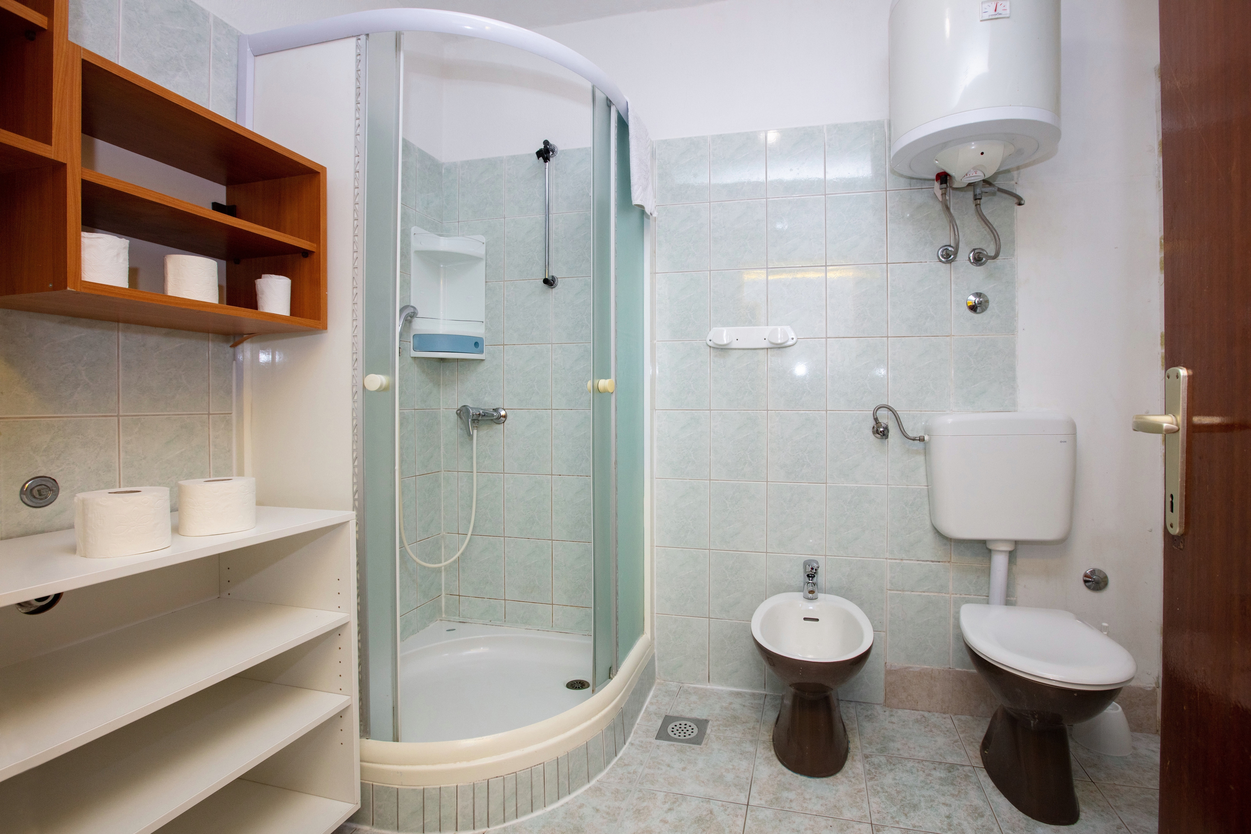 Two bedroom apartment with terrace and sea view Grebaštica, Šibenik  A-d