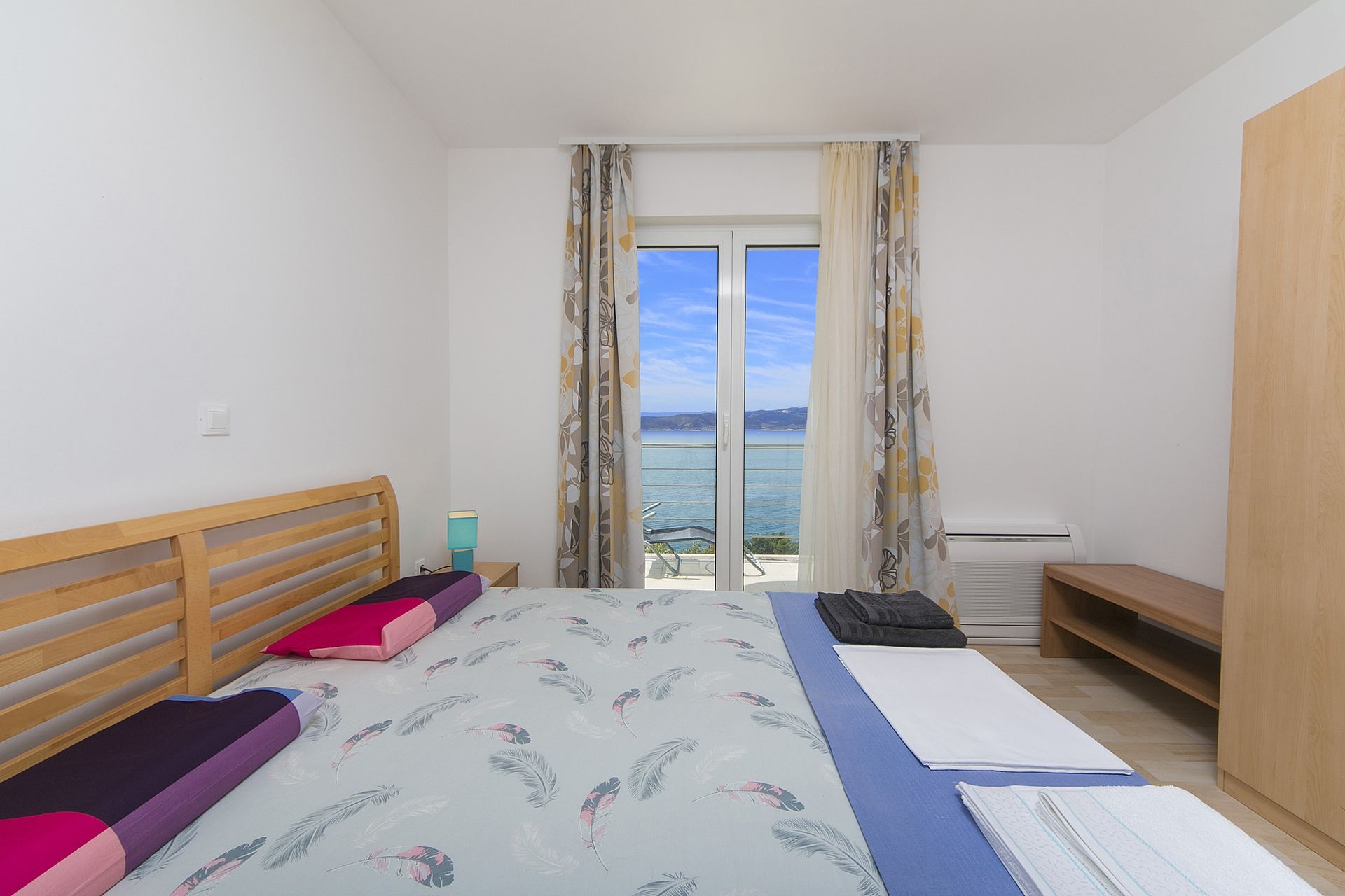 Two bedroom apartment with balcony and sea view Brela, Makarska  A-a
