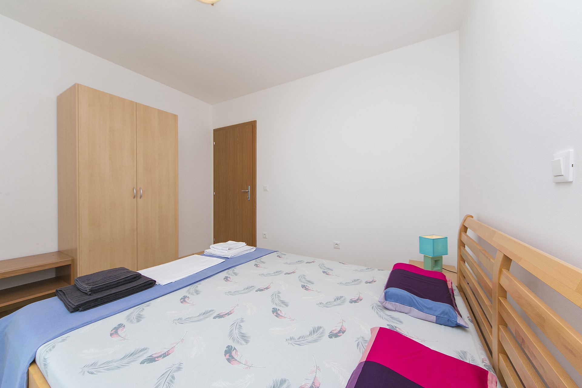 Two bedroom apartment with balcony and sea view Brela, Makarska  A-a