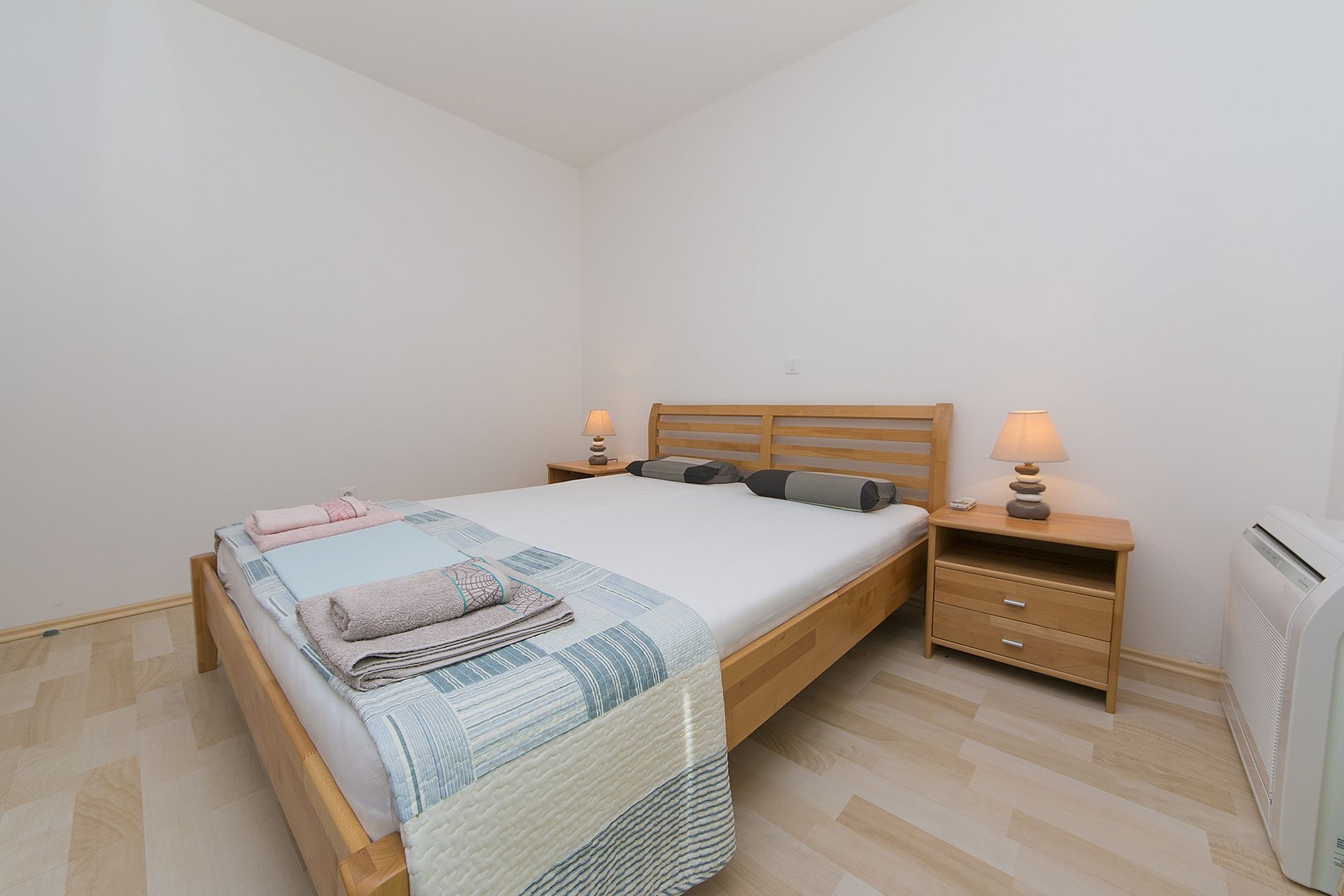 Two bedroom apartment with balcony and sea view Brela, Makarska  A-b