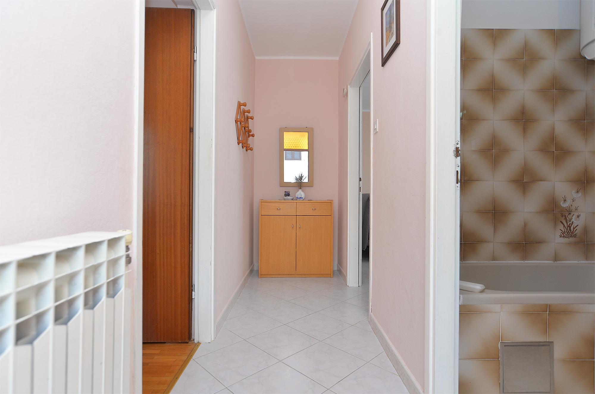 One bedroom apartment with balcony and sea view Rabac, Labin  A-a