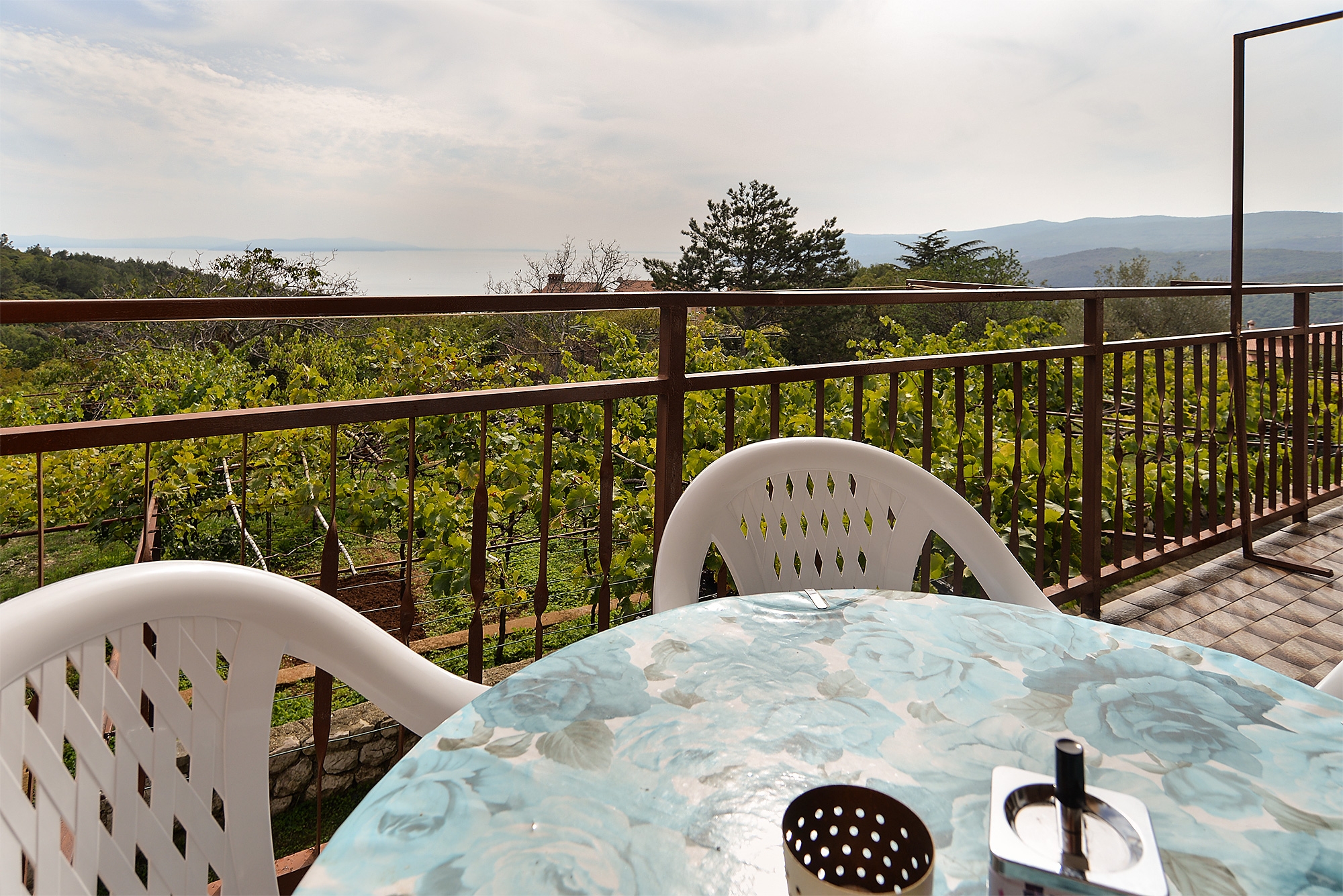 Two bedroom apartment with balcony and sea view Rabac, Labin  A-b